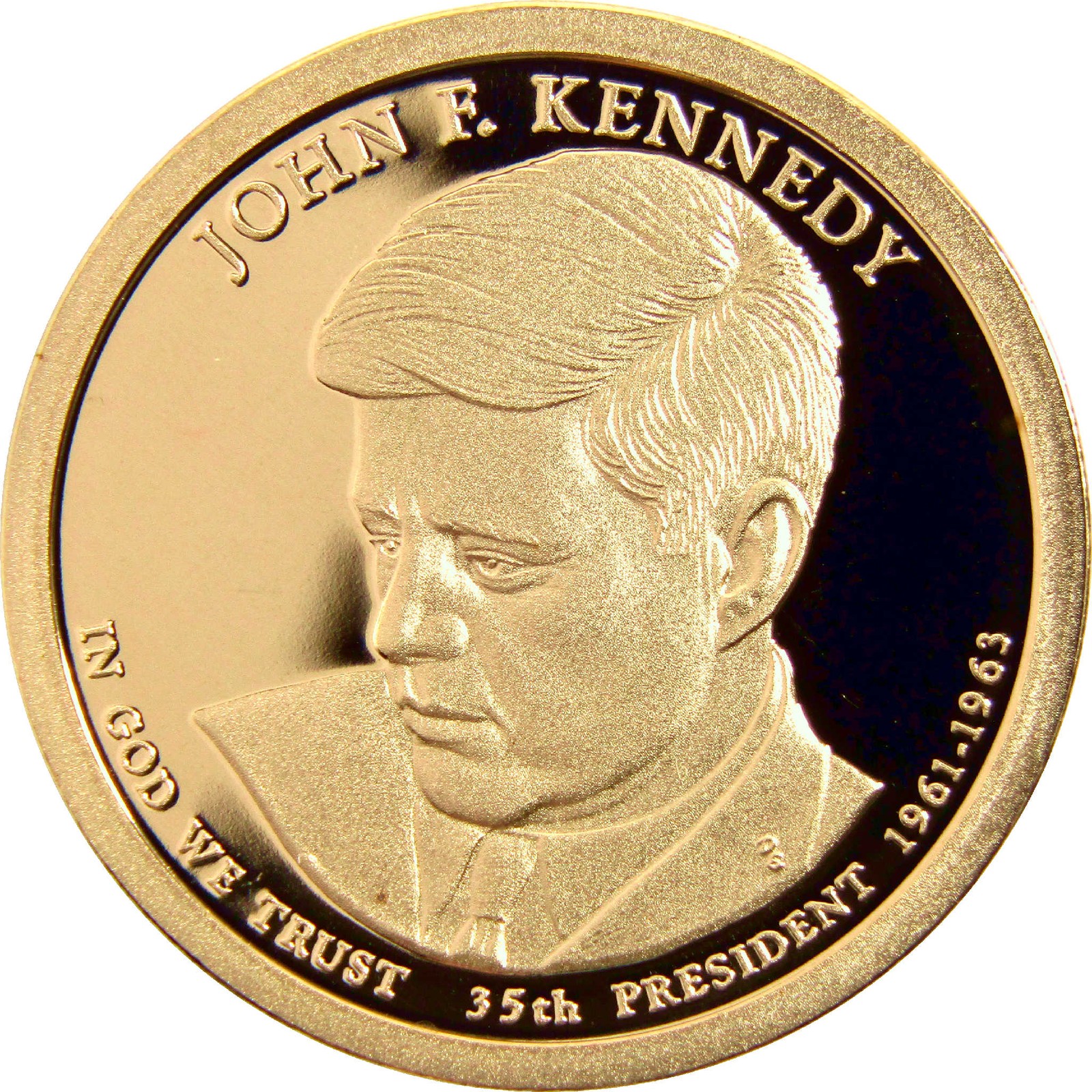 2015 S John F Kennedy Presidential Dollar Choice Proof $1 Coin