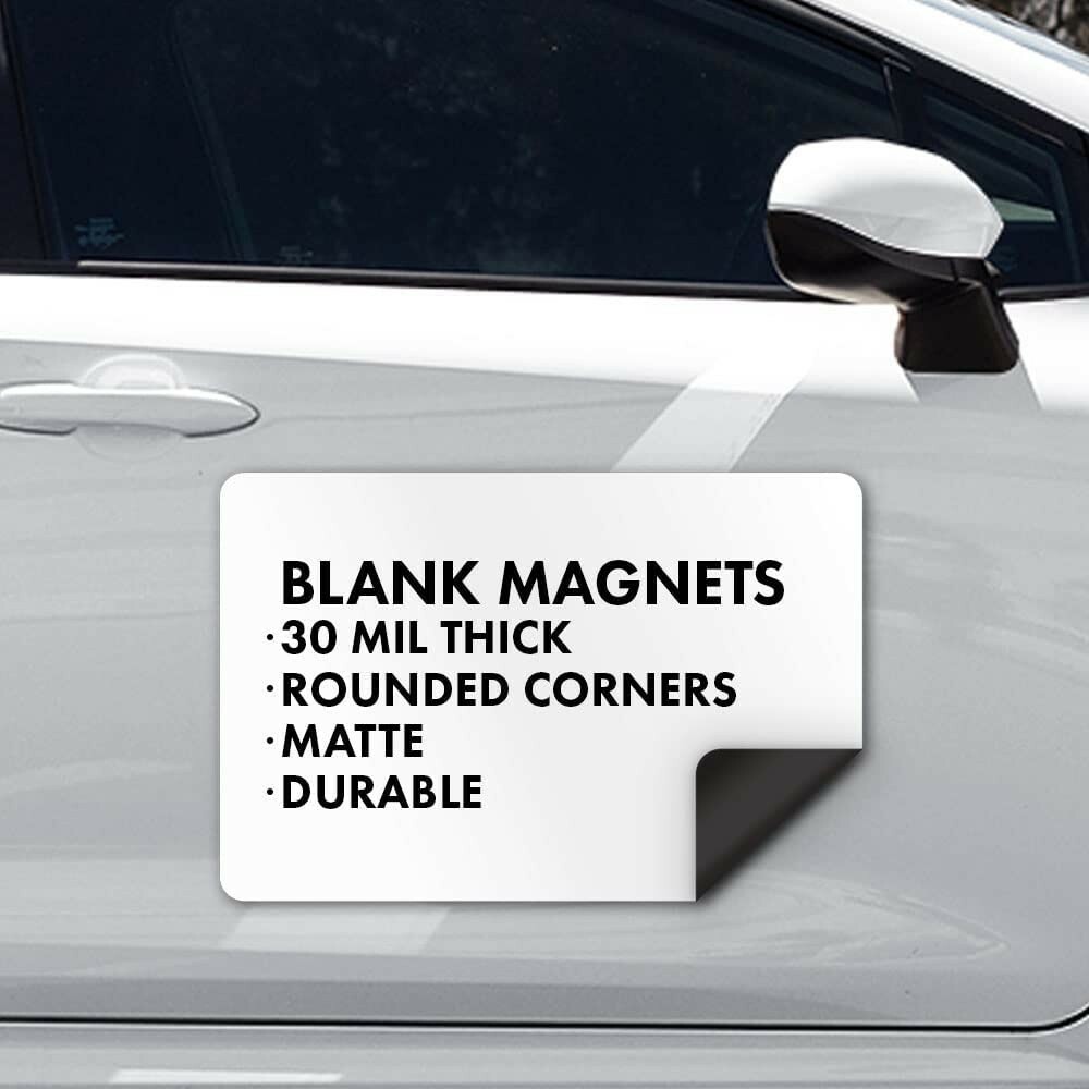 BLANK HEAVY DUTY VEHICLE MAGNET TRUCK CAR STICKER DECAL SIGN GRAPHIC