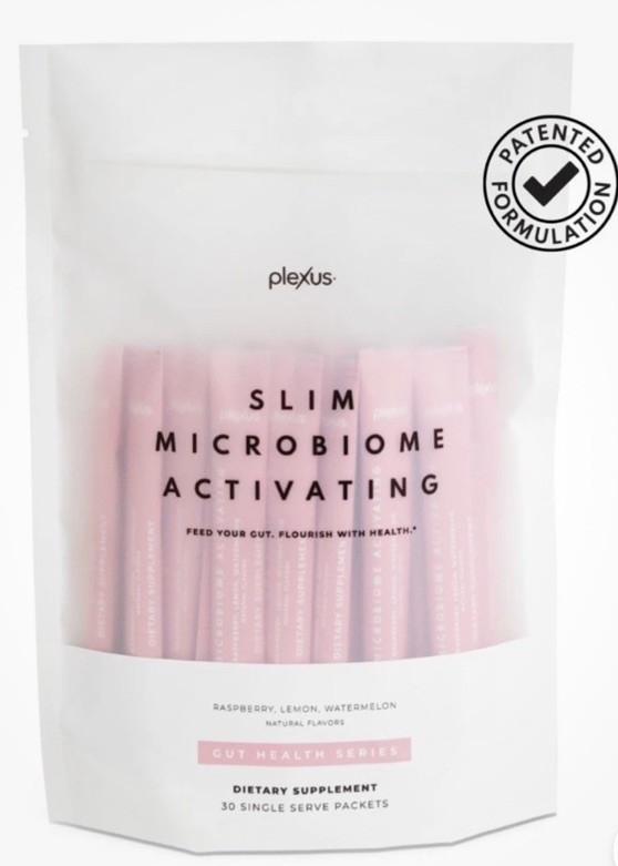 Plexus Slim Microbiome Gut Health- 30 Ct Pink Drink, Raspberry-Lemon-Watermelon