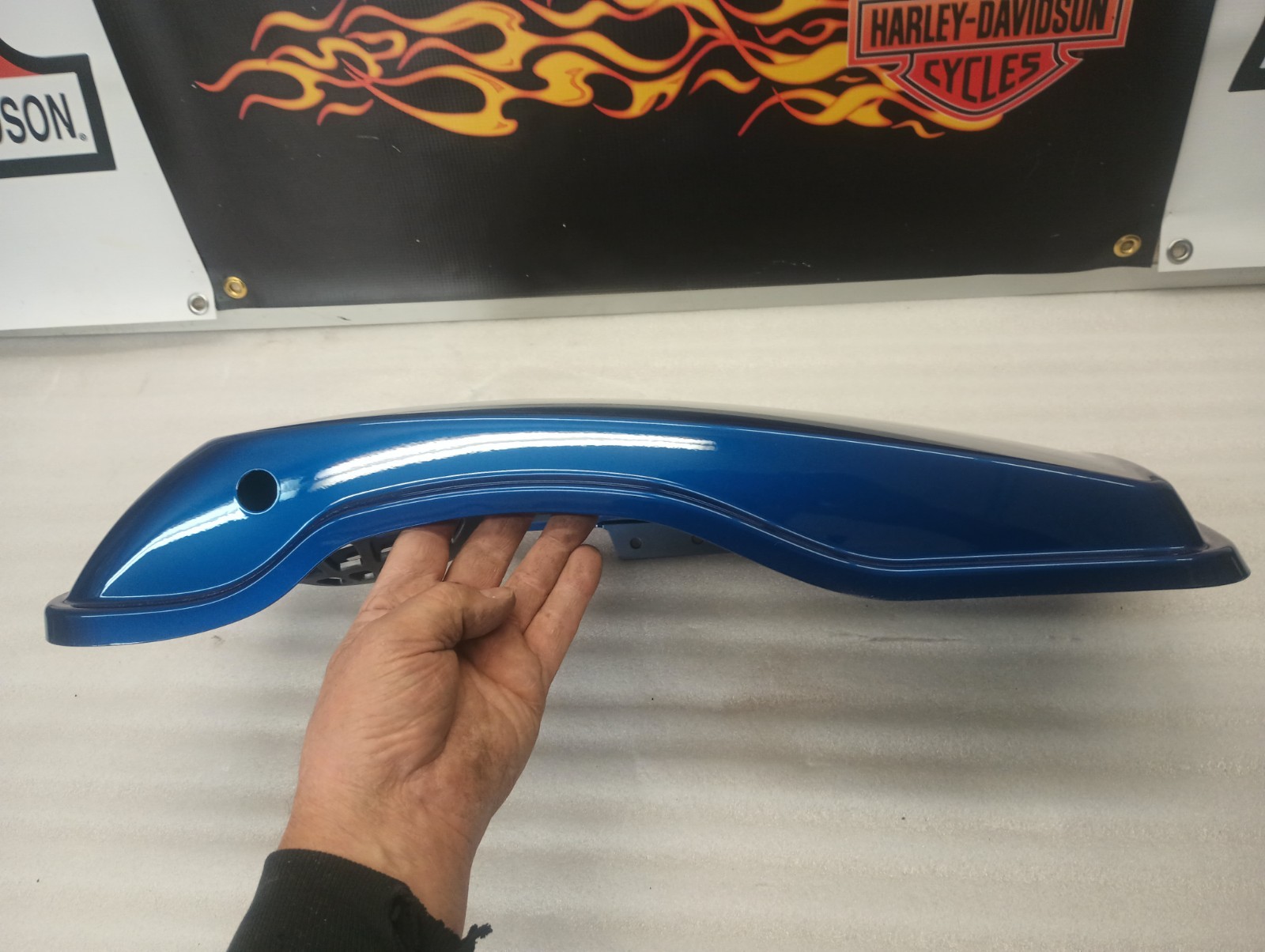 2015-16 Harley Davidson Touring Boom Audio Saddlebag Speaker Lids OEM