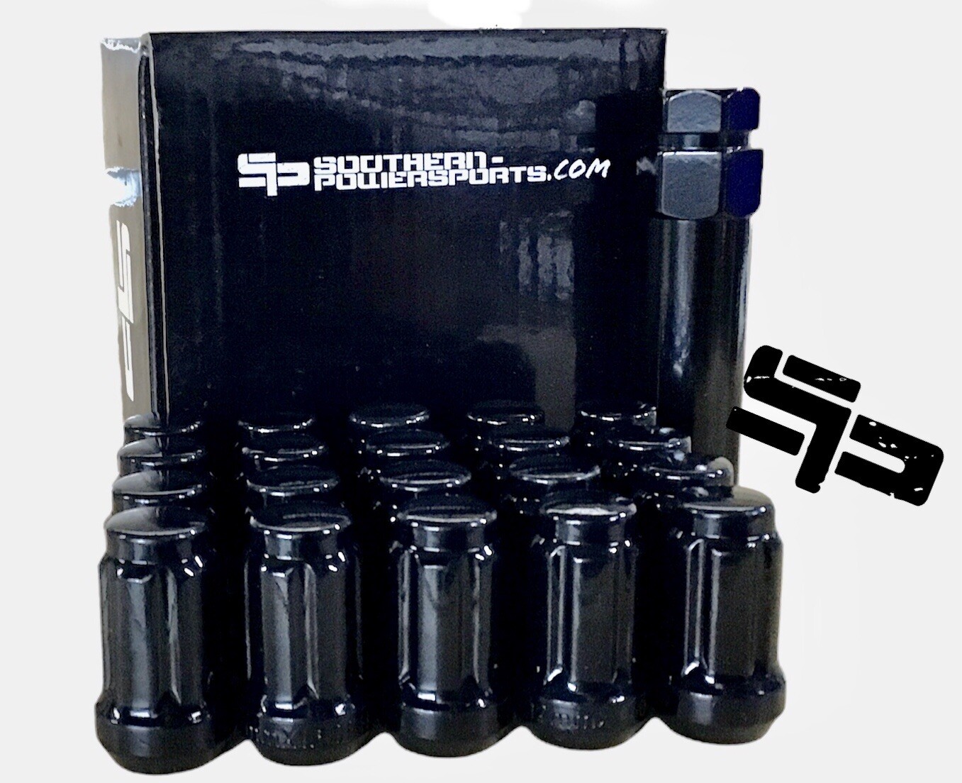 2022-2025 Polaris Rzr Pro R Turbo R Lug Nuts M12 X 1.50 W/Key 20 Pack BLACK
