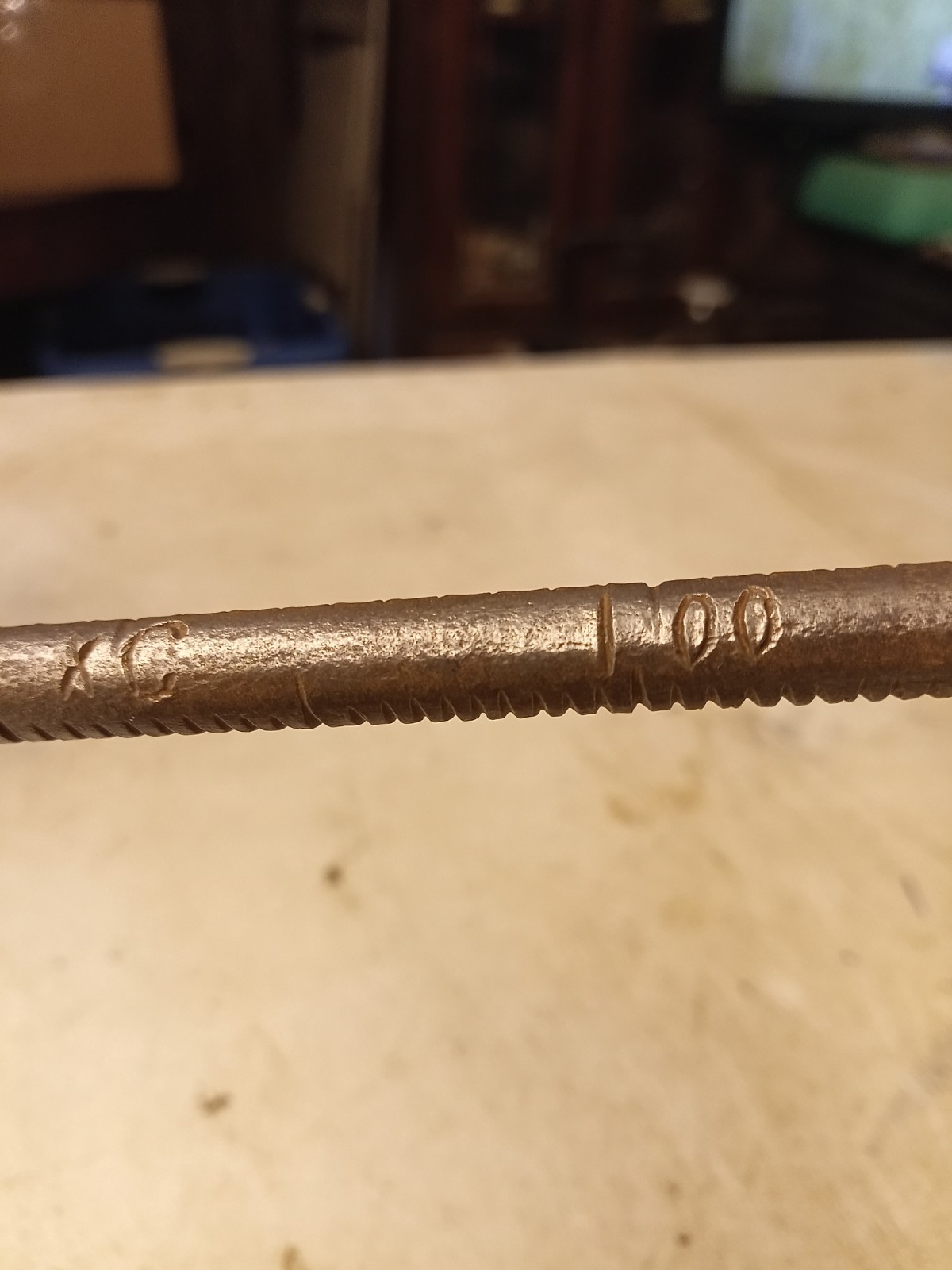 Antique Steelyard Scales With Roman Numerals Steel Primative