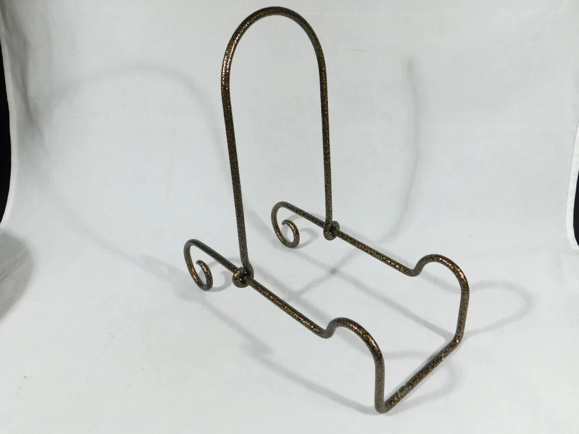 Easel Display Stand Large Size Adjustable Bronze/Black Color Metal