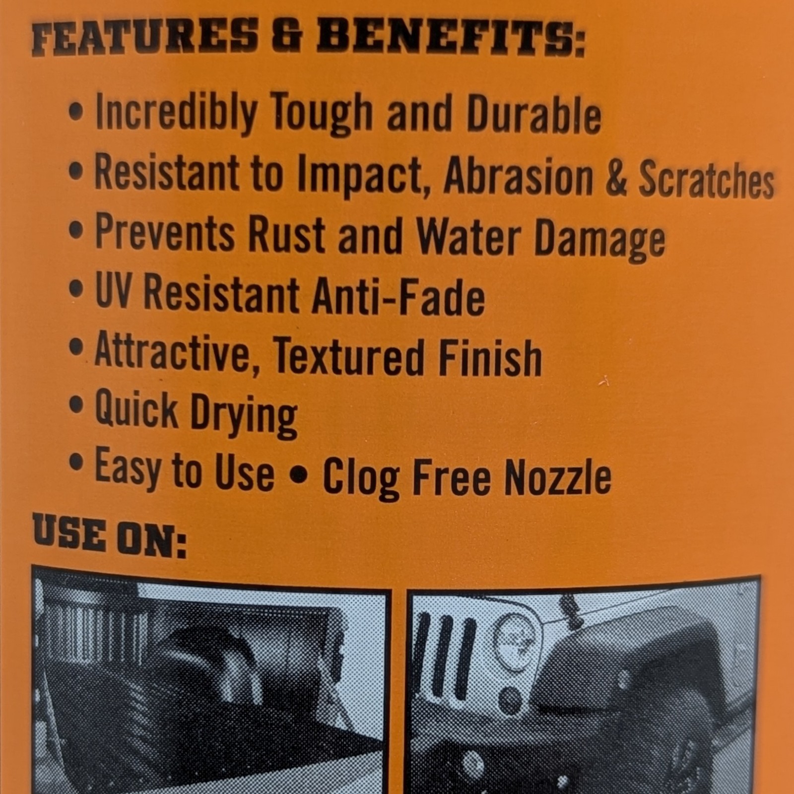 Gorilla Truck Bed Liner Coating 2x 14.3oz Aerosol Spray Case Durable Protection