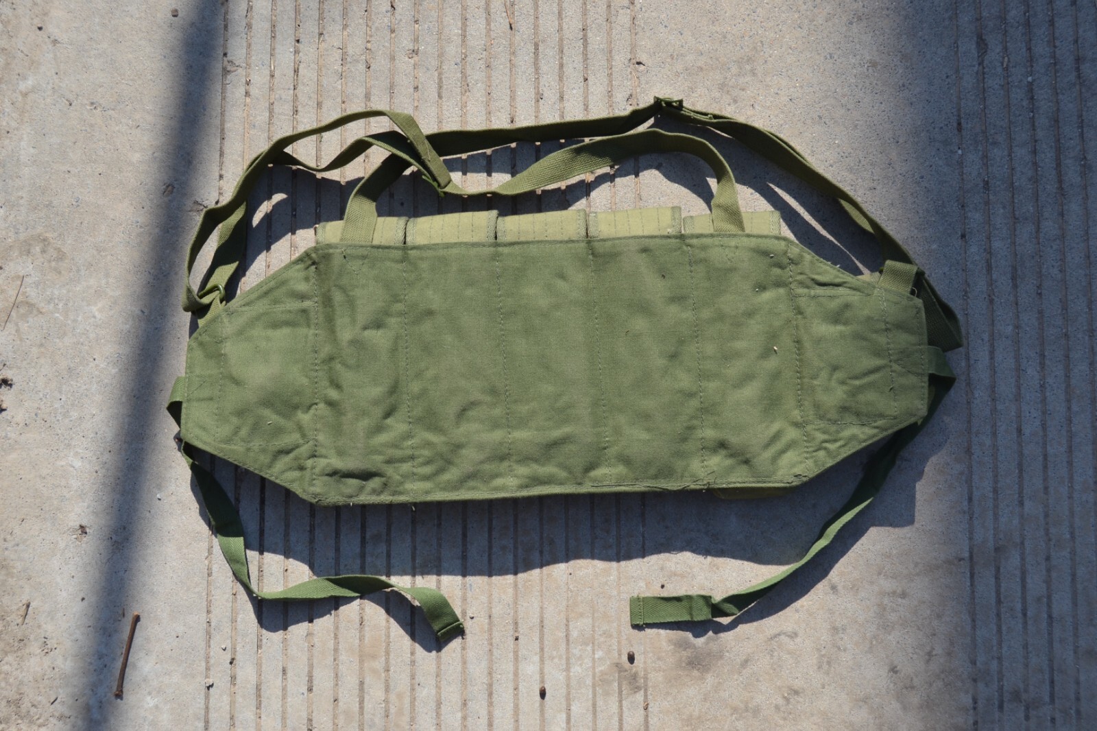 5-mag-pocket Chinese T56 7.62 "五六式" Chest Rig Ammo Pouch Bandolier