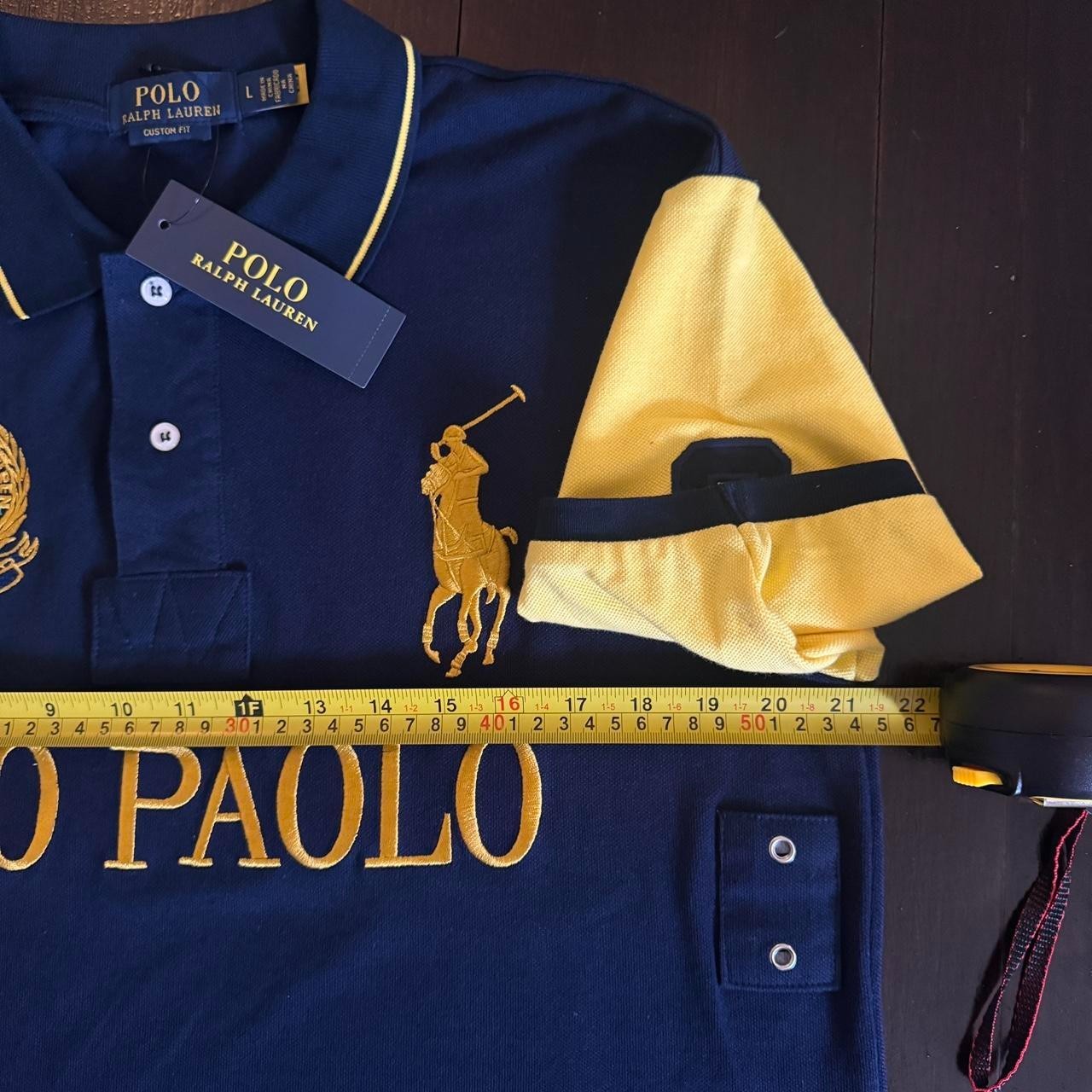 Chief Keef Polo Sao Paolo Brazil Polo Shirt Red Black Yellow