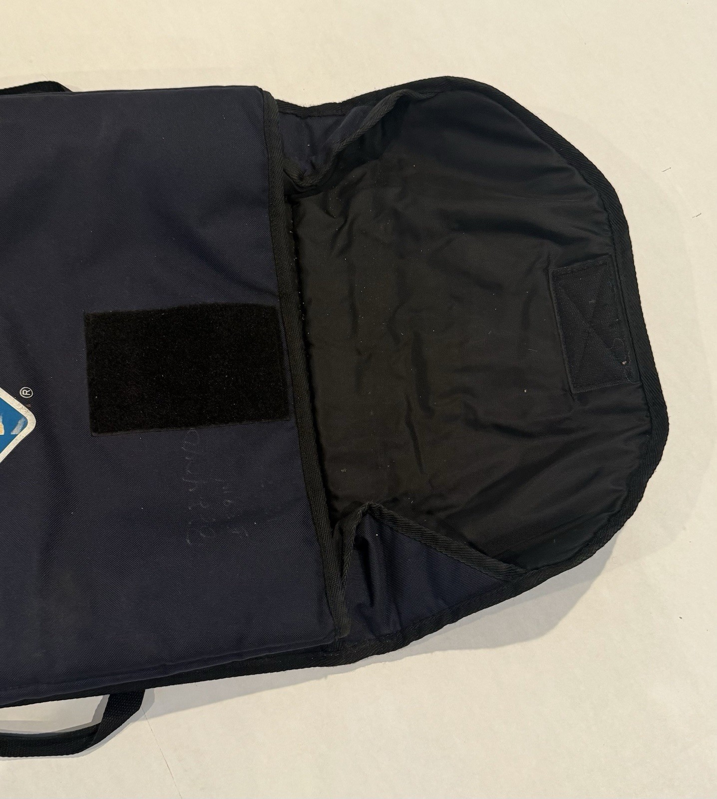 Domino's Pizza Food Delivery bag Insulated, Thermal, Original 18”x17”x 7” Blue