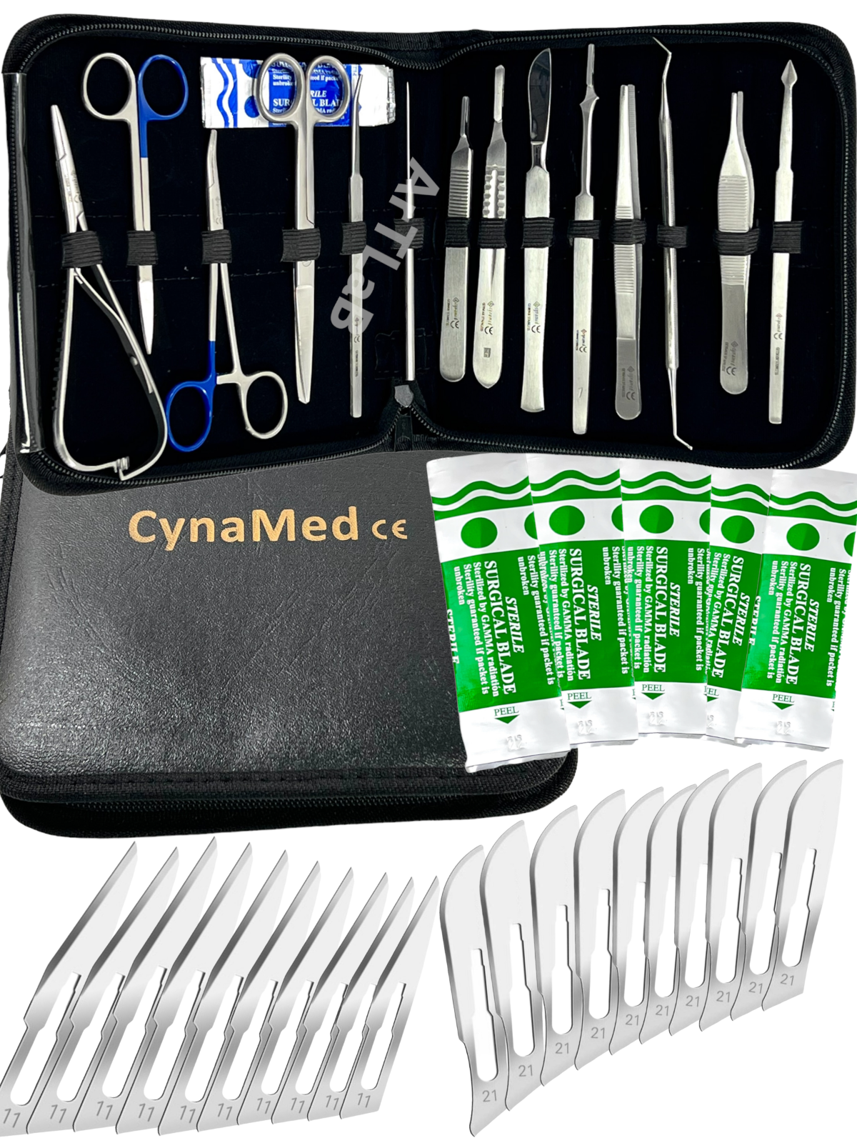 Premium Advanced Dissecting kit Veterinary, Lab Medical Surgical Instruments