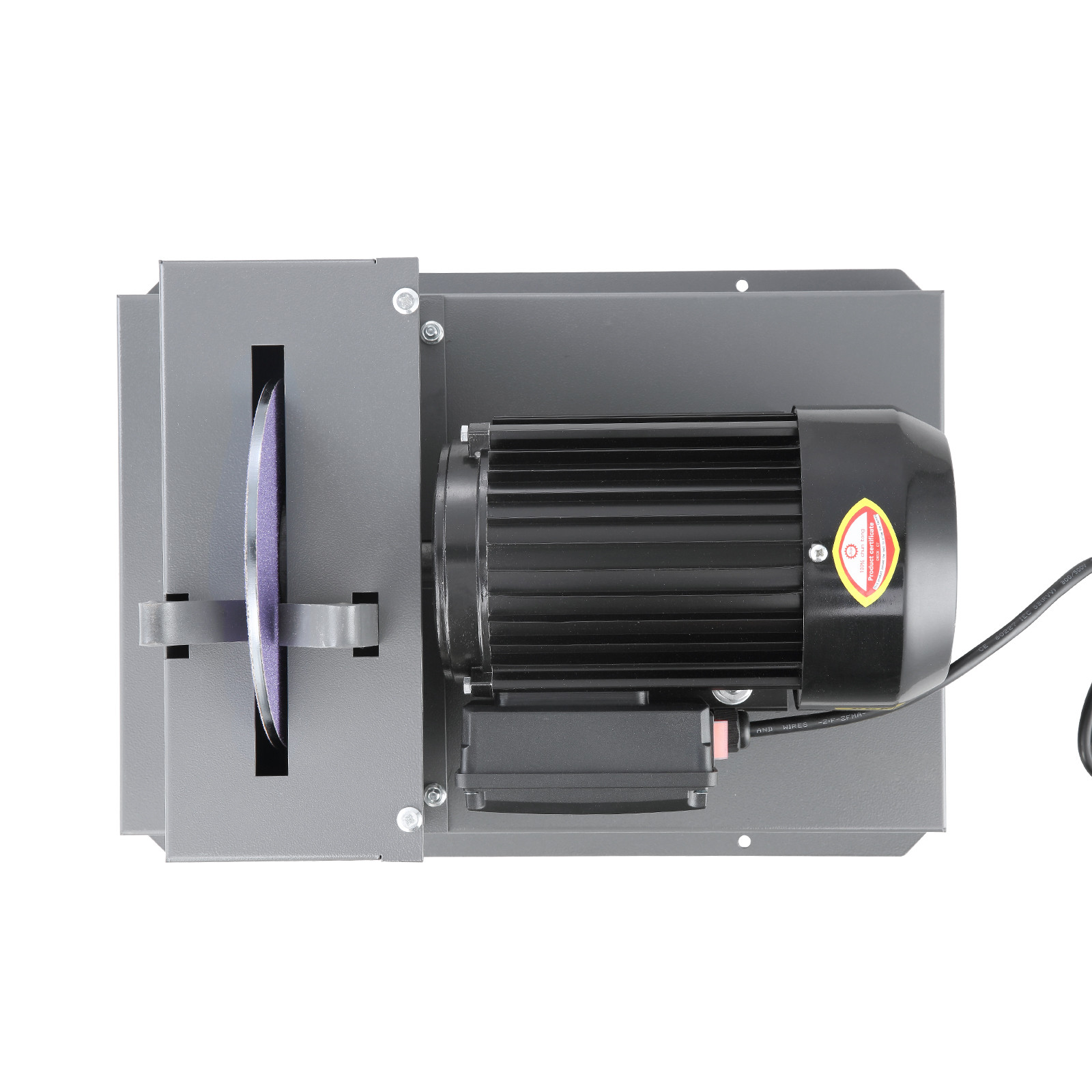 Lawn Mower Blade Sharpener 2/3HP 500W with 7-inch Ceramic Grinding Wheel