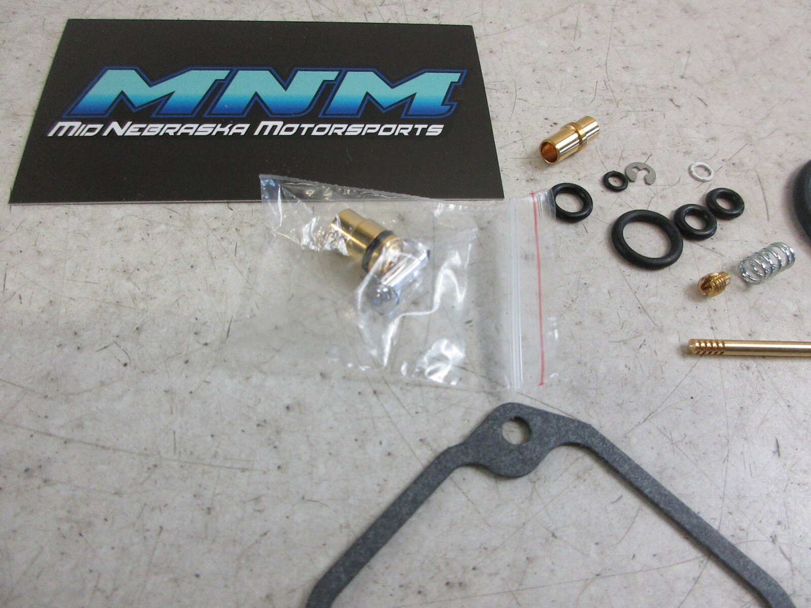 Yamaha Tri Moto 200 / Moto 4 - Complete Carb Kit - Carburetor Rebuild Valve