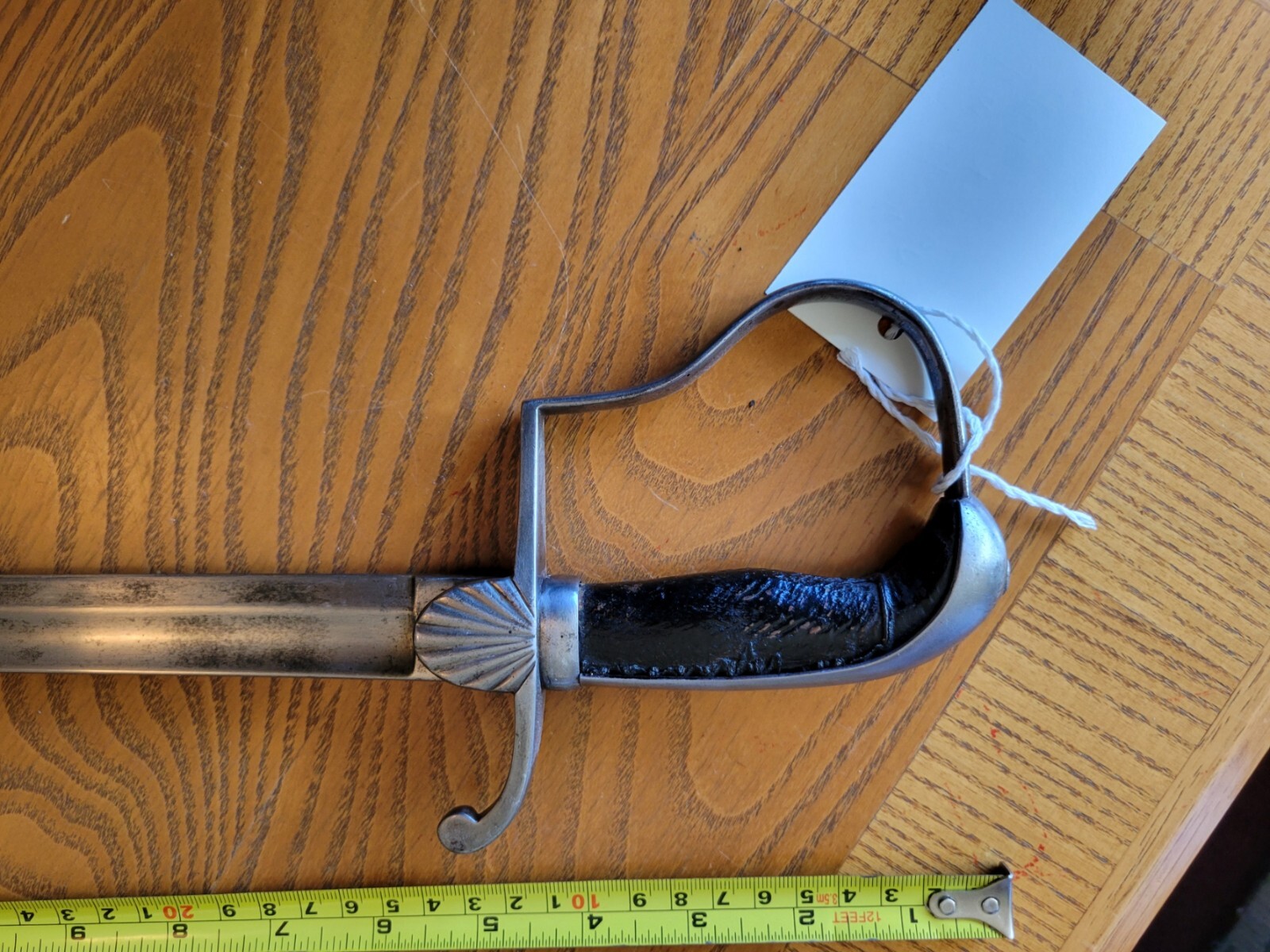 Scarce! M1836 Dainish m/1836 Clam Shell Officer's Dress Saber