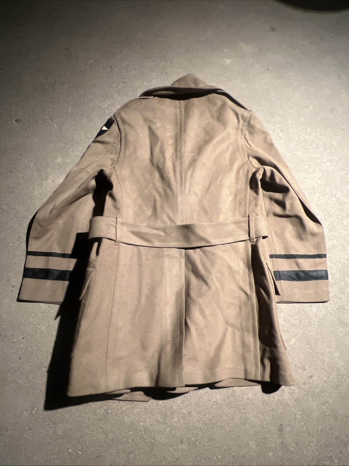 WW2 US Army 2nd Infantry Division General Mackinaw Jacket OD Wool (FF212