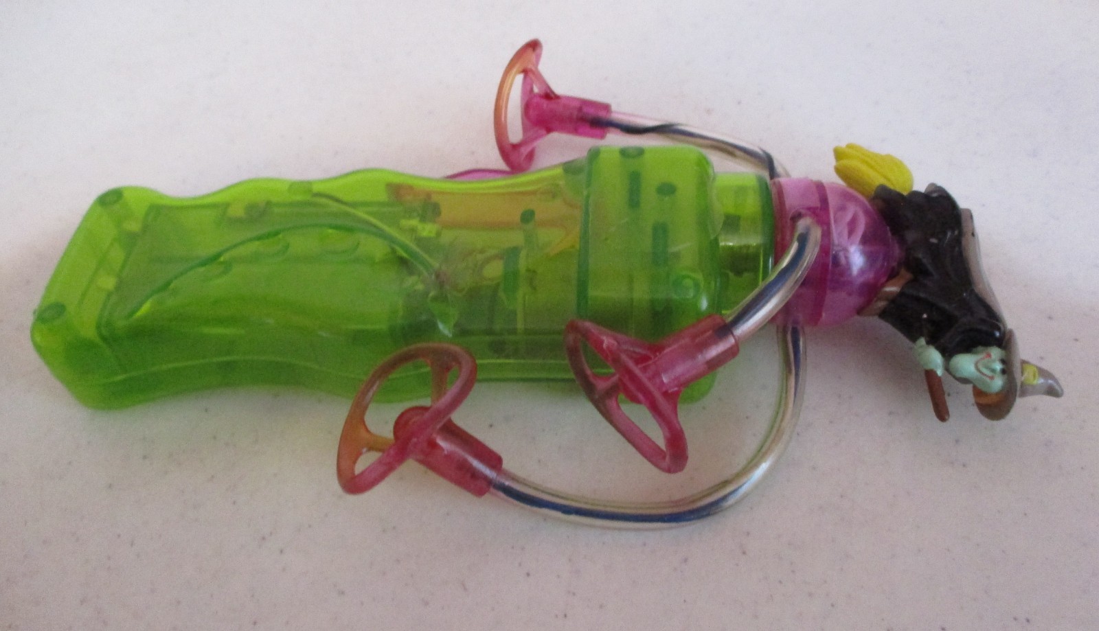 Spinner Wand-Light-Up-Witch-Vintage-As Shown-Works