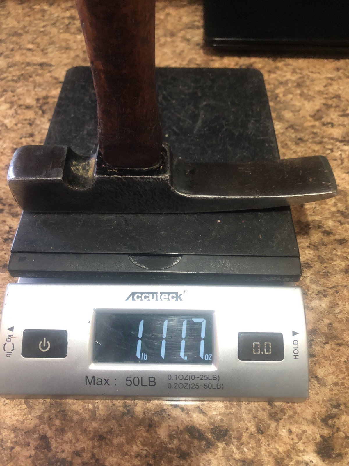 Vintage PLUMB 24 OZ BRICK LAYER MASONRY Hammer With Original Handle #580