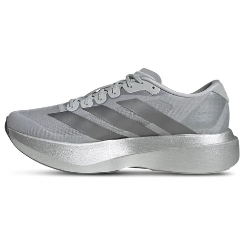 adidas adiZero Evo SL Silver Metallic Iron Mens Size 8-13 Brand New Run Club