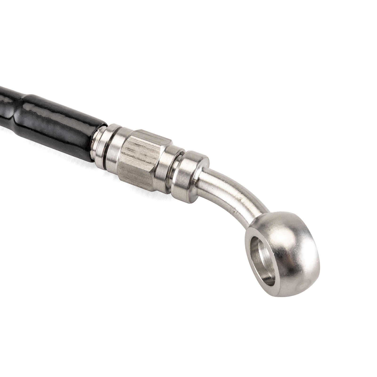 47" Extended Non-ABS Hydraulic Front Brake Line Kit for Harley Softail Dyna