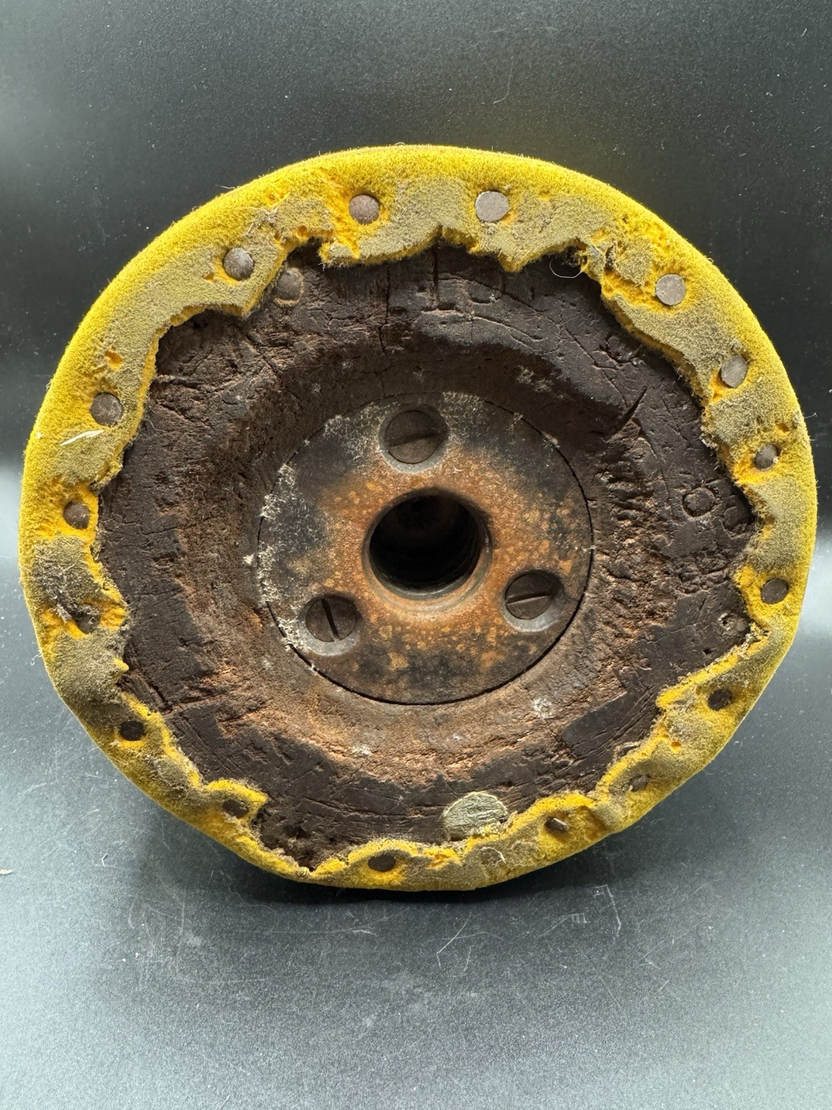 Antique Wooden Hat Mold Millinery Hat Block Form / Store Display F&M Hat Factory