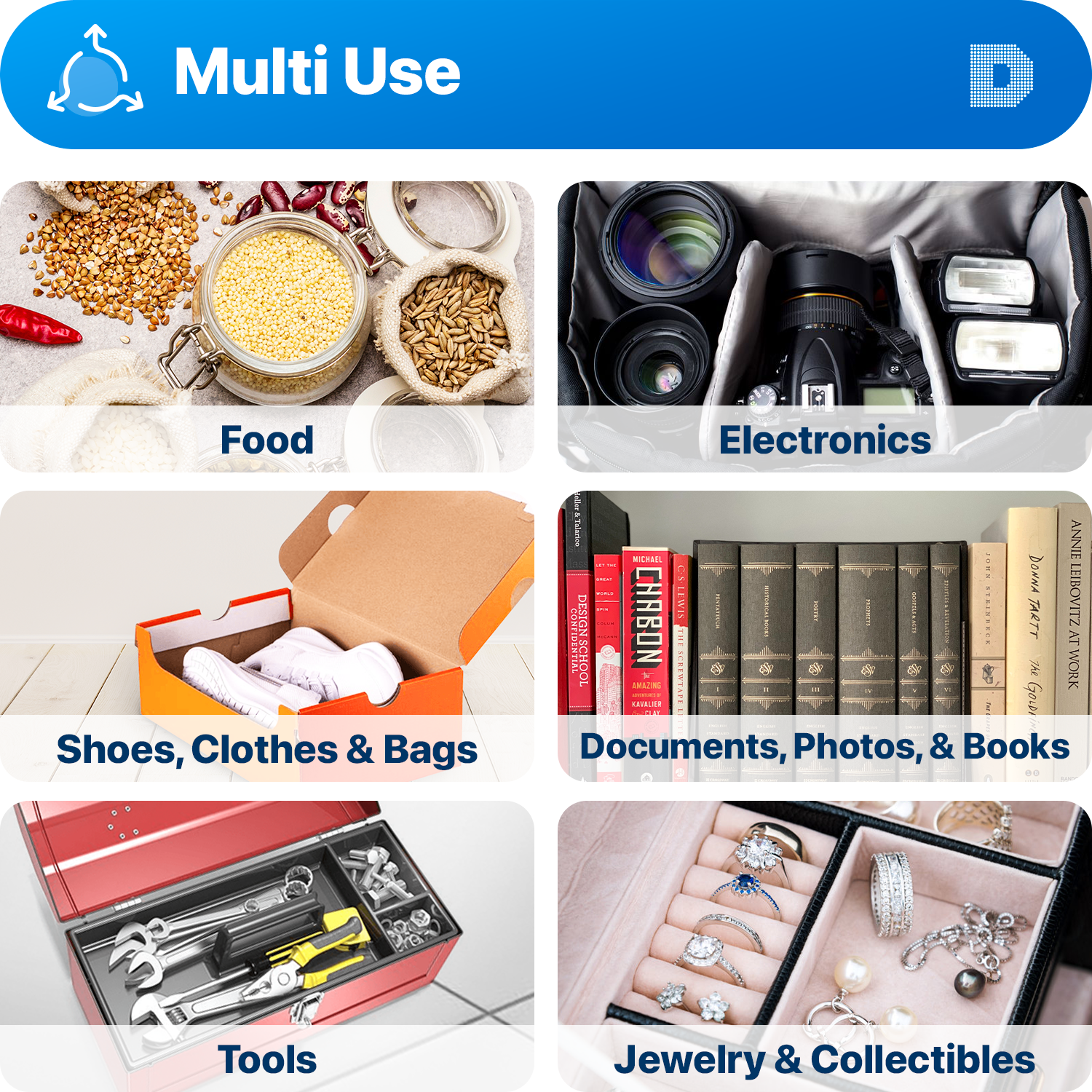 20 gram X 800 PK "Dry & Dry" High Quality Pure Reusable Silica Gel Desiccant