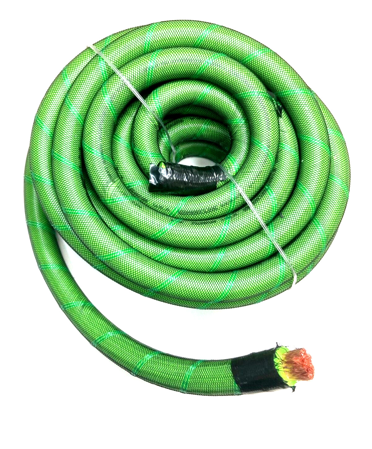 0 Gauge 20ft Braided Sleeving SKIN OFC Wire Strands Copper Marine Cable 1/0 AWG