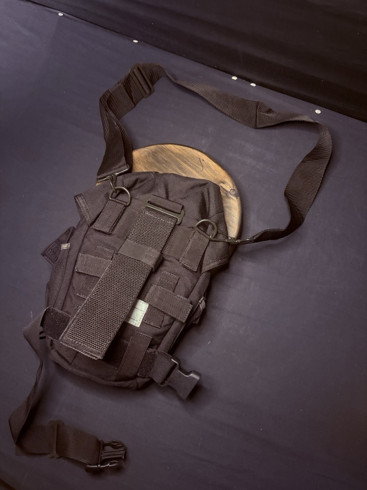 Gas Mask Or Large Utility Pouch Drop Leg w/Suede EMT Tactical Military Hunting