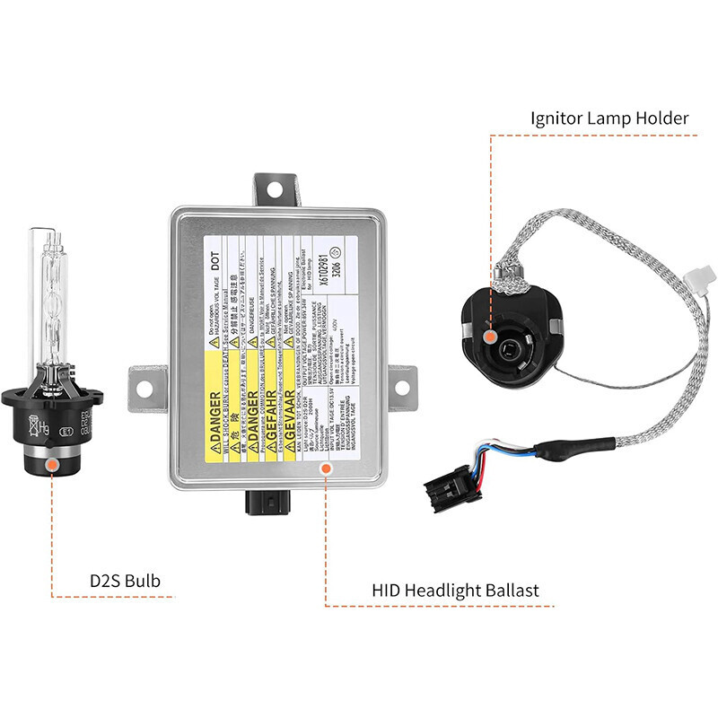 2 Set HID Xenon Headlight Ballast + Igniter + Bulb For 2004-2005 Acura TSX 2.4L