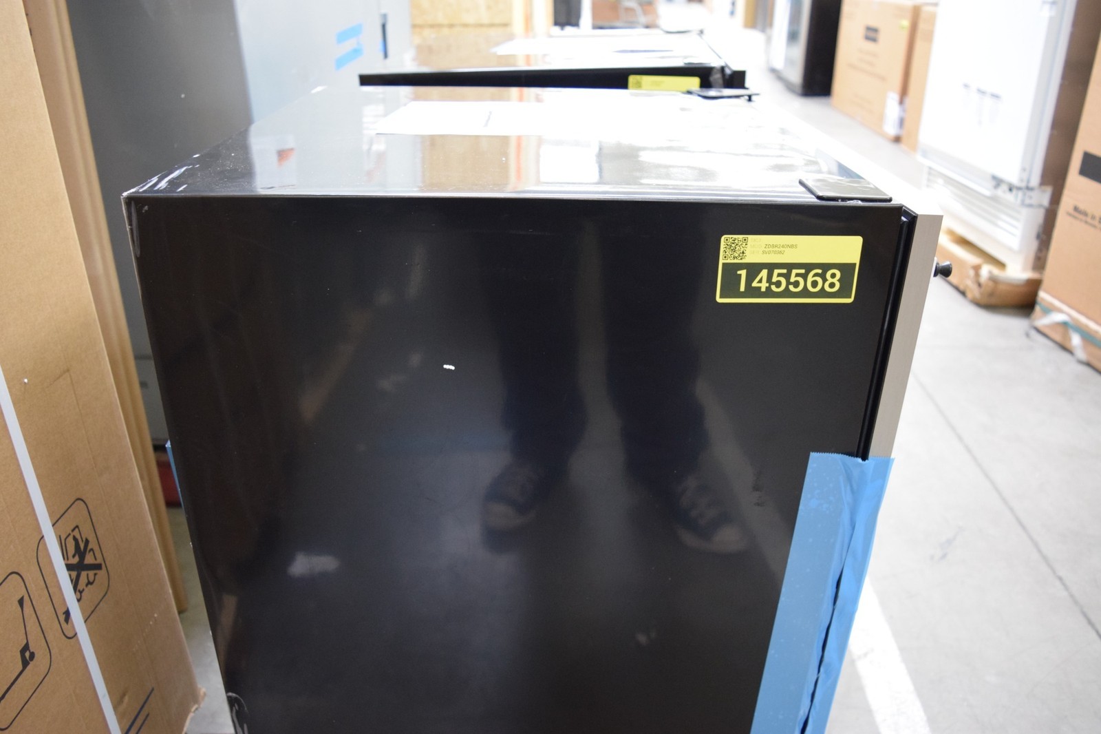 GE Monogram ZDBR240NBS 24" Stainless Built-In Beverage Center NOB #145568 MPA