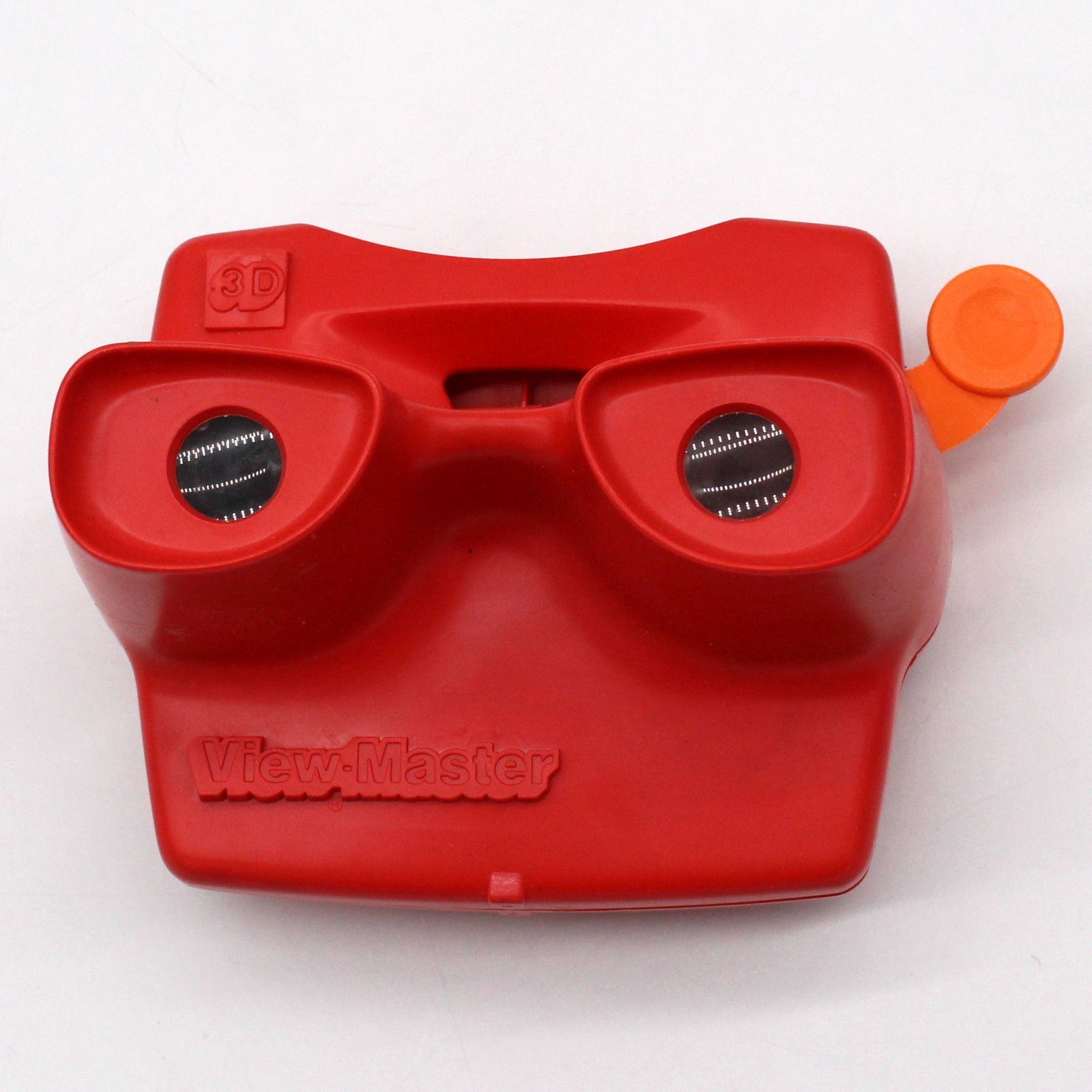 Viewmaster Viewer Red Model L Orange Lever View-Master Toy Made in USA