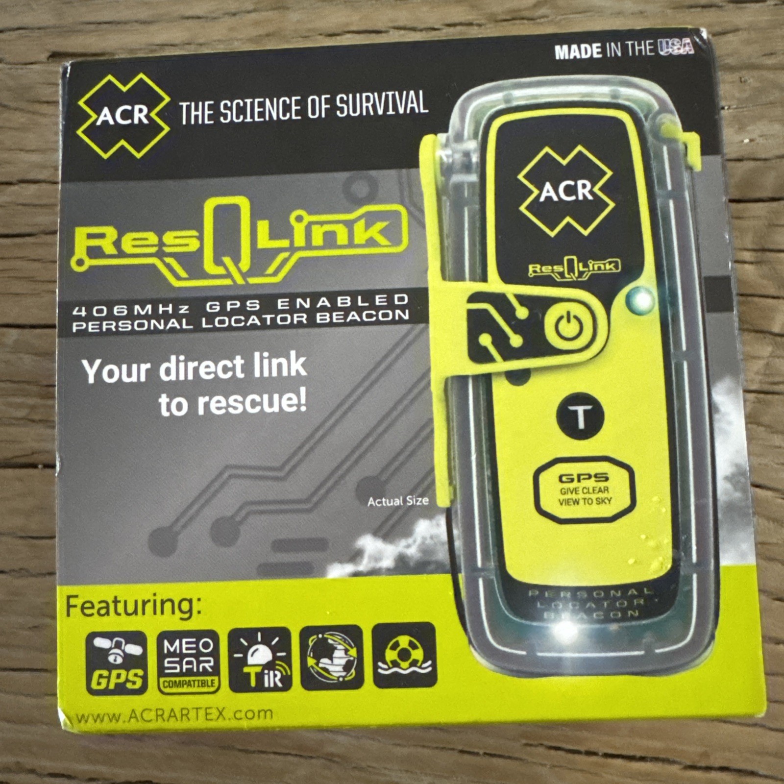 ACR ResQLink 400 Personal Locater Beacon