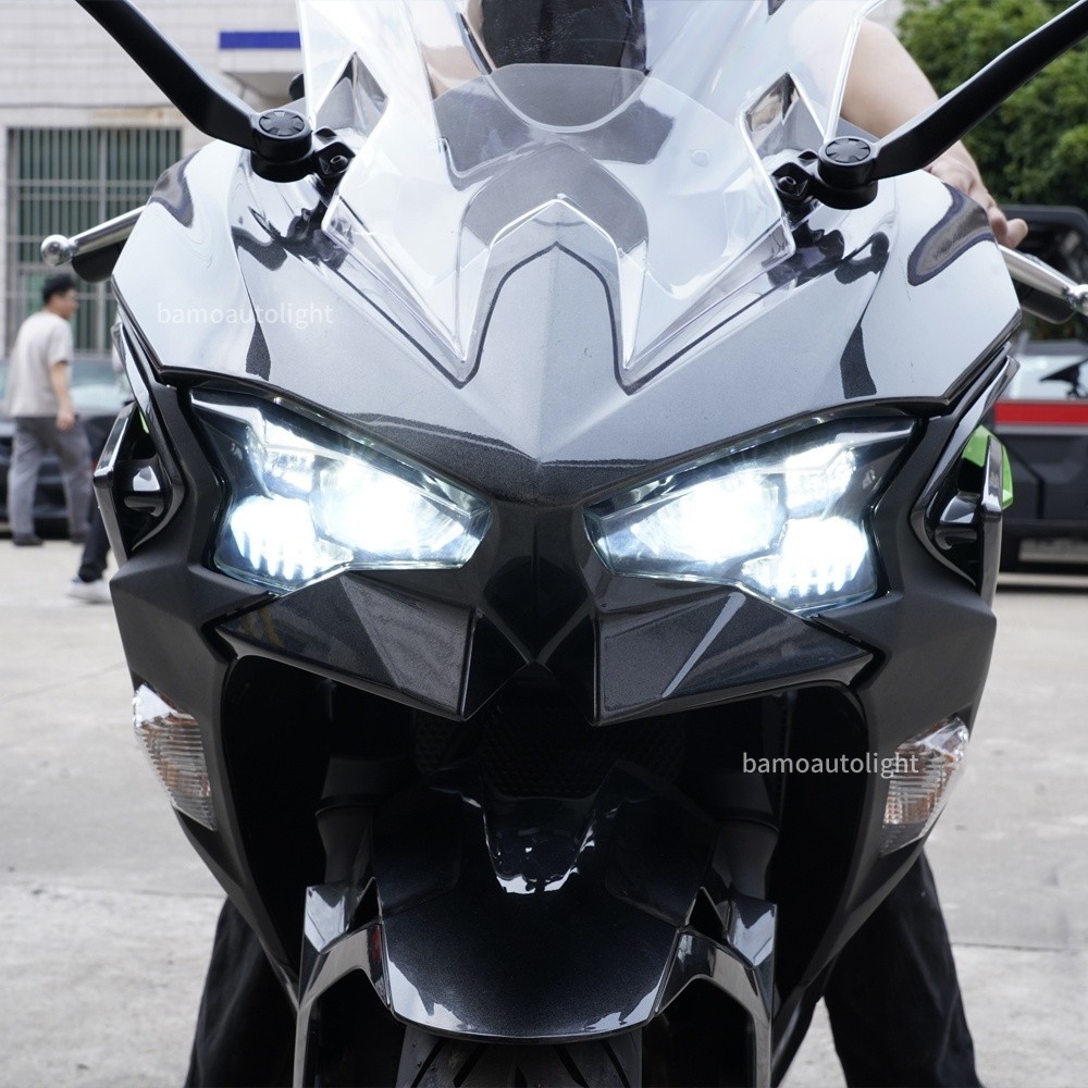LED Headlight Assembly for KAWASAKI NINJA500/Ninja 500 SE ABS EX500 2024 2025