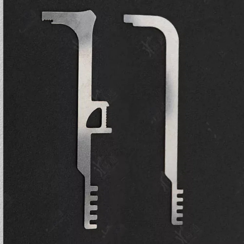 4pc Stainless Steel Comb Picks for Lock Out Police Fireman Locksmith Emergency