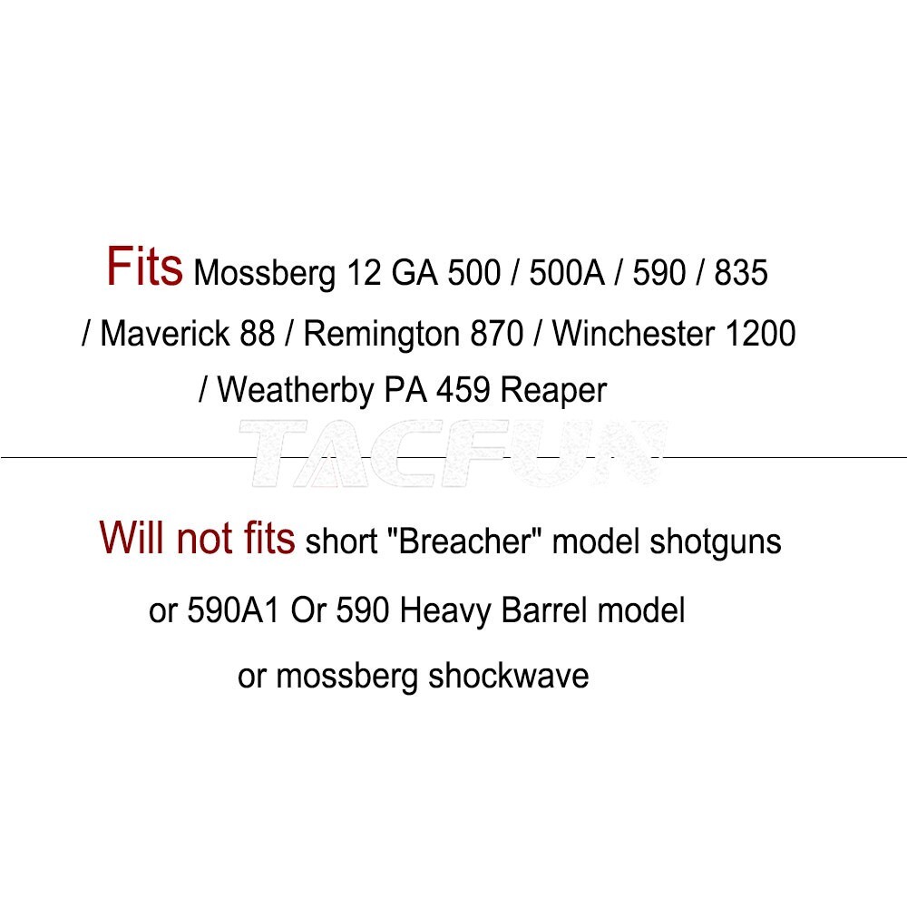 Heat Shield For Mossberg 12 GA 500 / 500A / 590 / Maverick 88