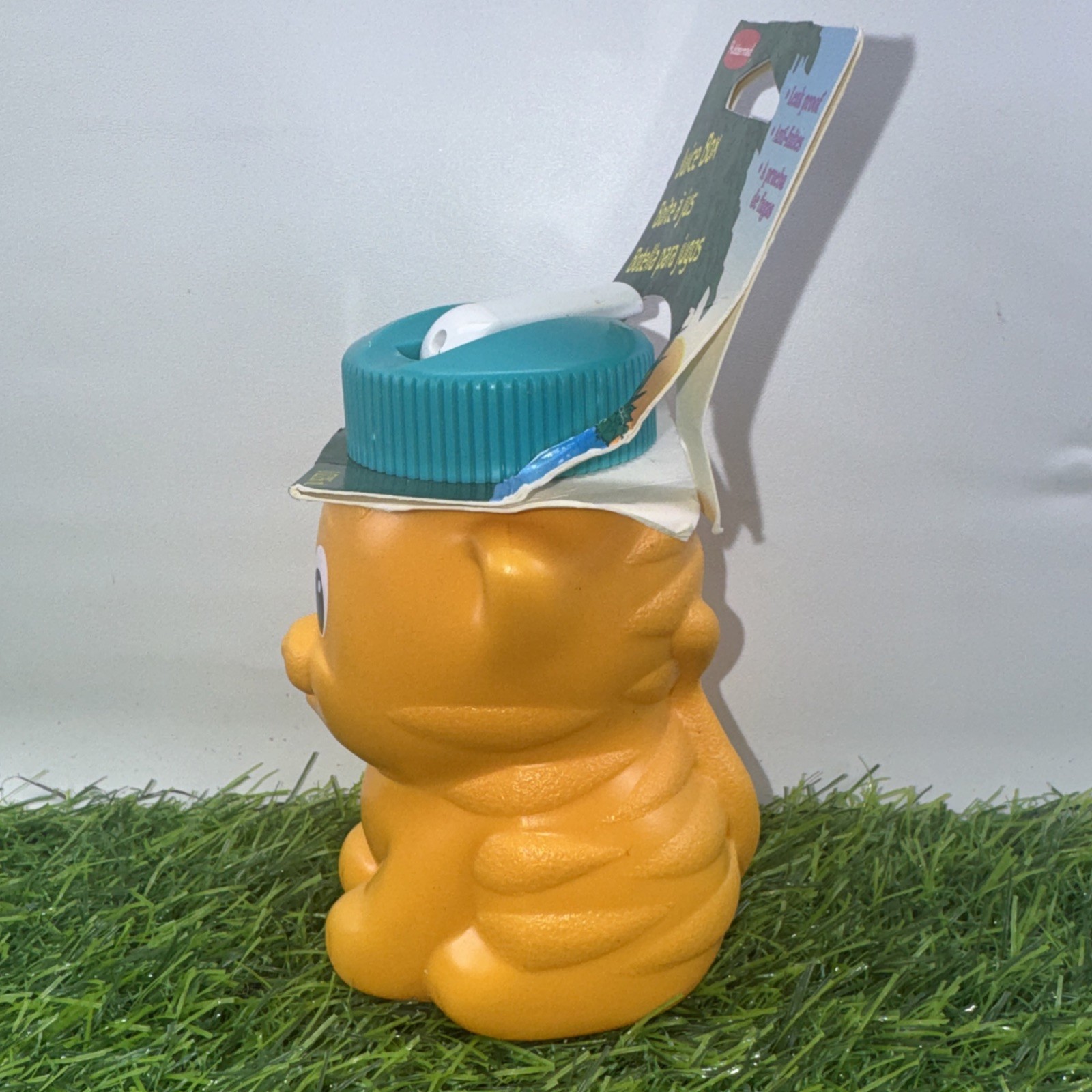 Vintage 1995 Rubbermaid Trainer Sippy Cup Tiger 8oz NEW Made in USA NOS 1883