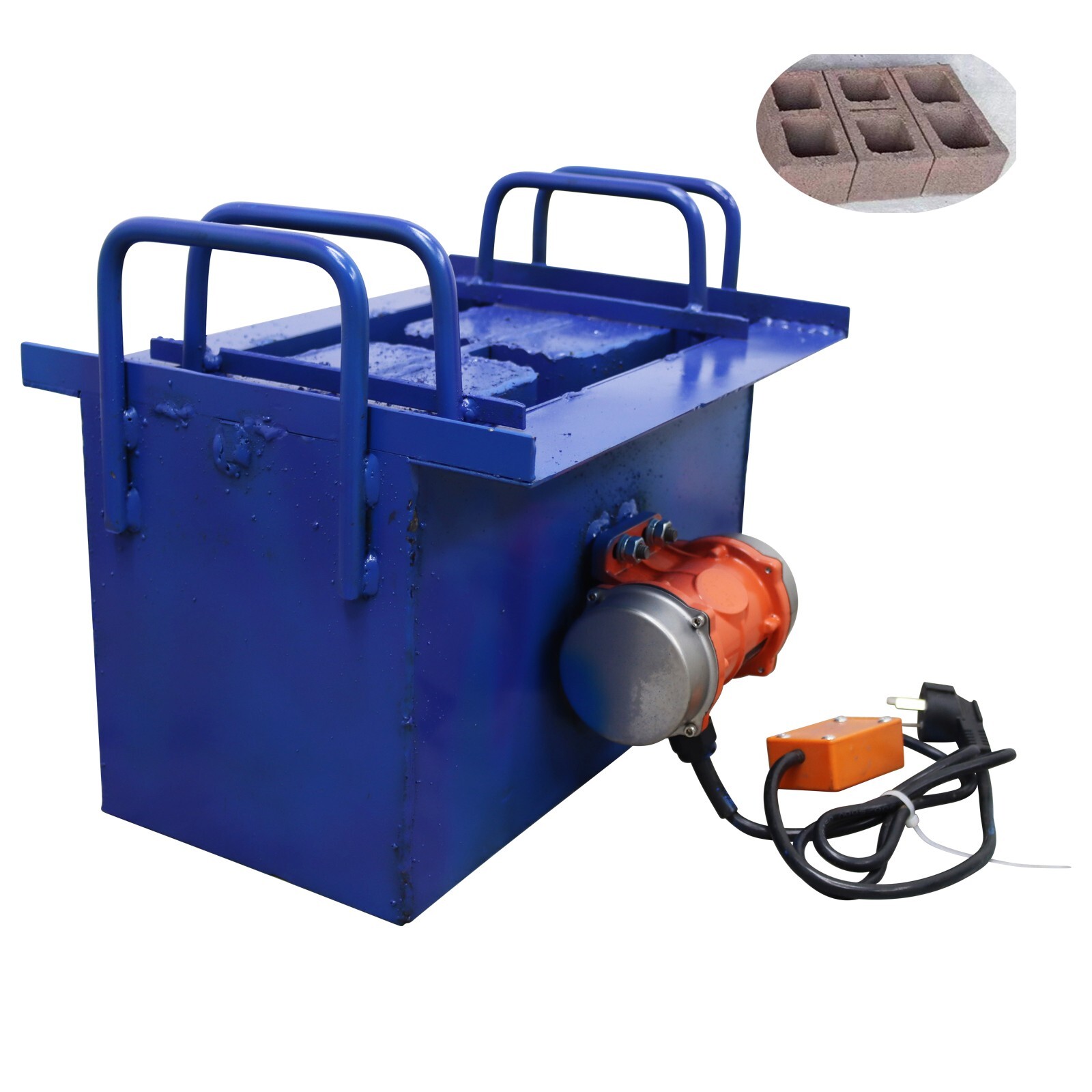 220V Block Making Machine 40W Paving Brick Mold Making Machine 45 times/min