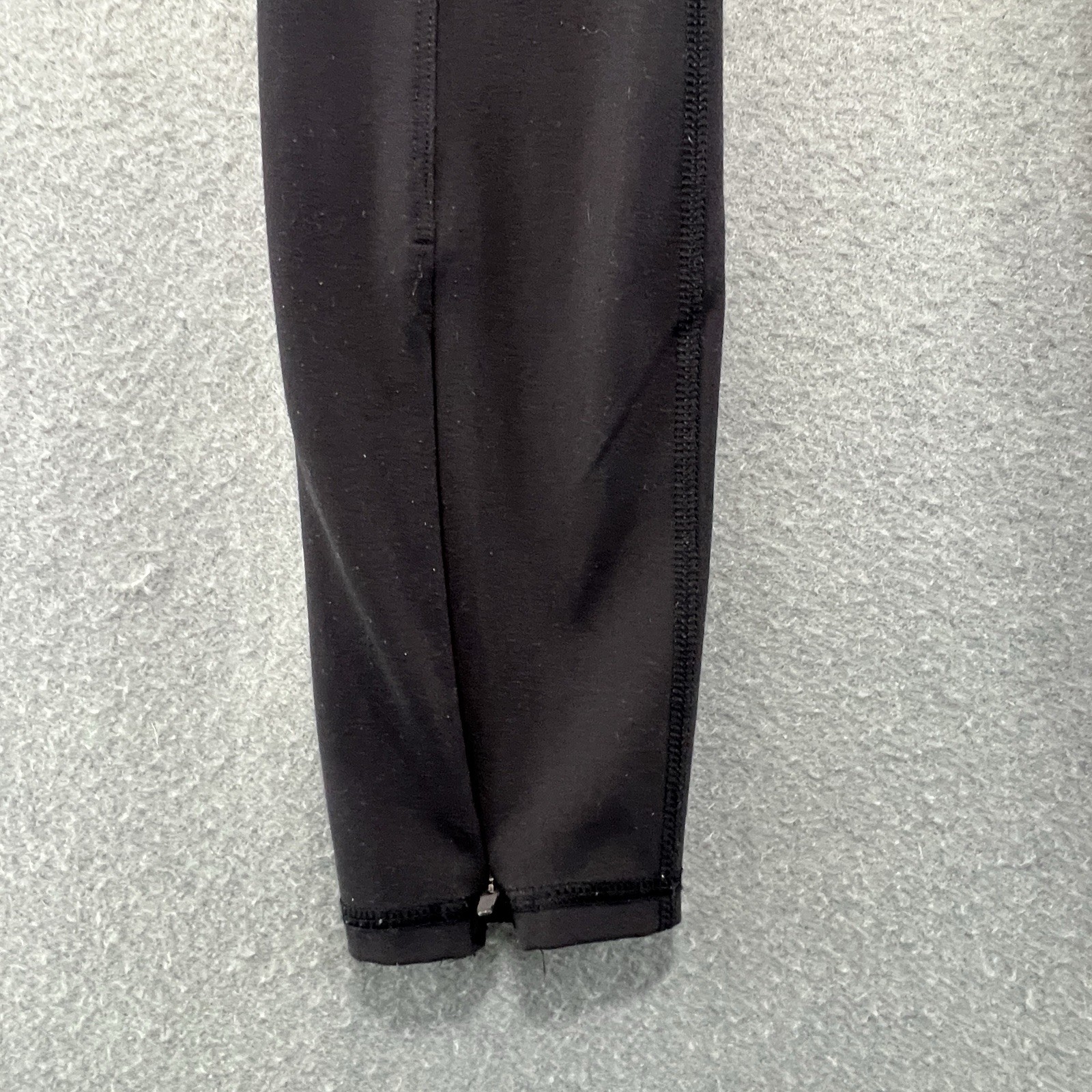 Spyder Active Cropped Leggings S Black High Waist Gym Running Capri Zip