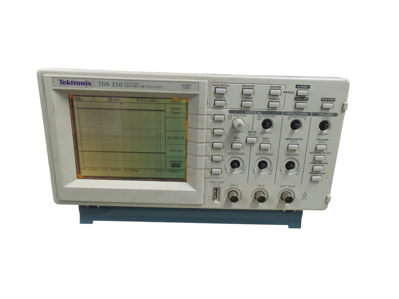 TEKTRONIX TDS 210 Two-Channel Digital Real-Time 60MHz Oscilloscope