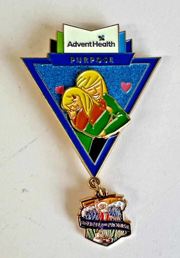 Purpose "Believe The Promise" Advent Health Pins (LSX) 6844 Gift Pins Souvenir