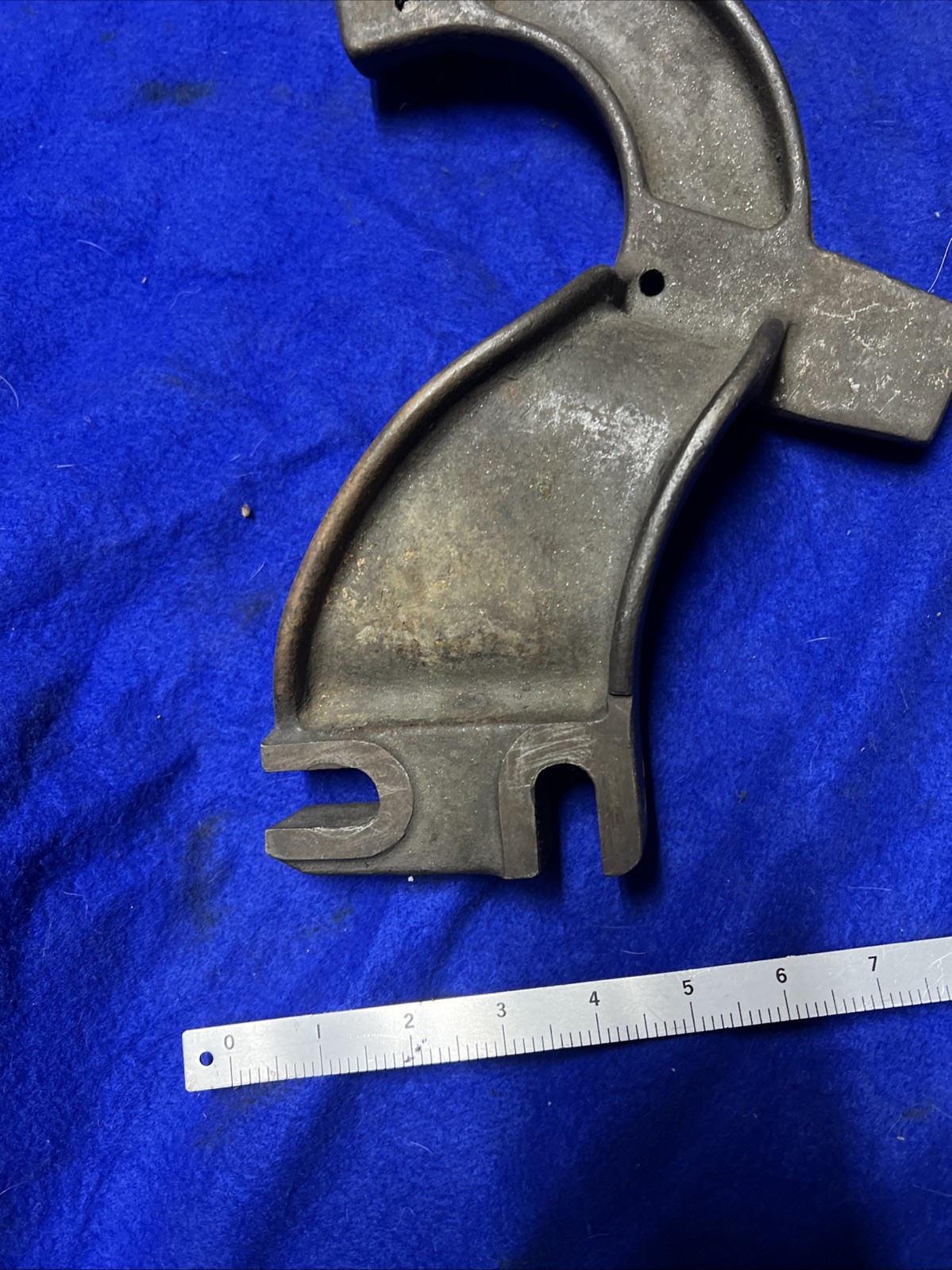 Original South Bend F 14 1/2" Lathe Follow Rest Follower Nice Shape Free Ship