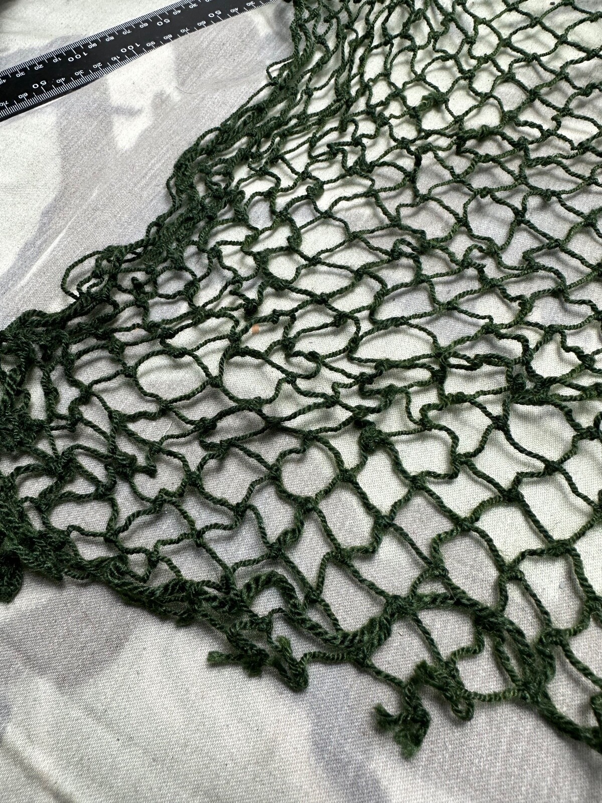 Original British Army Mk2 Mk3 Mk4 Camouflaged Helmet Net- New Old Stock Unissued