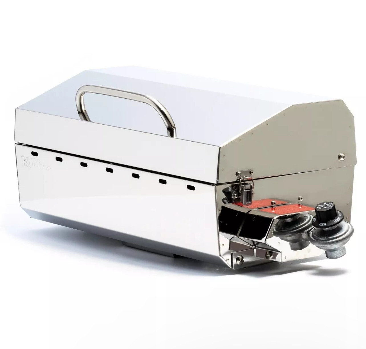 Kuuma Stow N Go 160 Barbecue Gas Grill 58133 Stainless Steel, Marine Boat RV