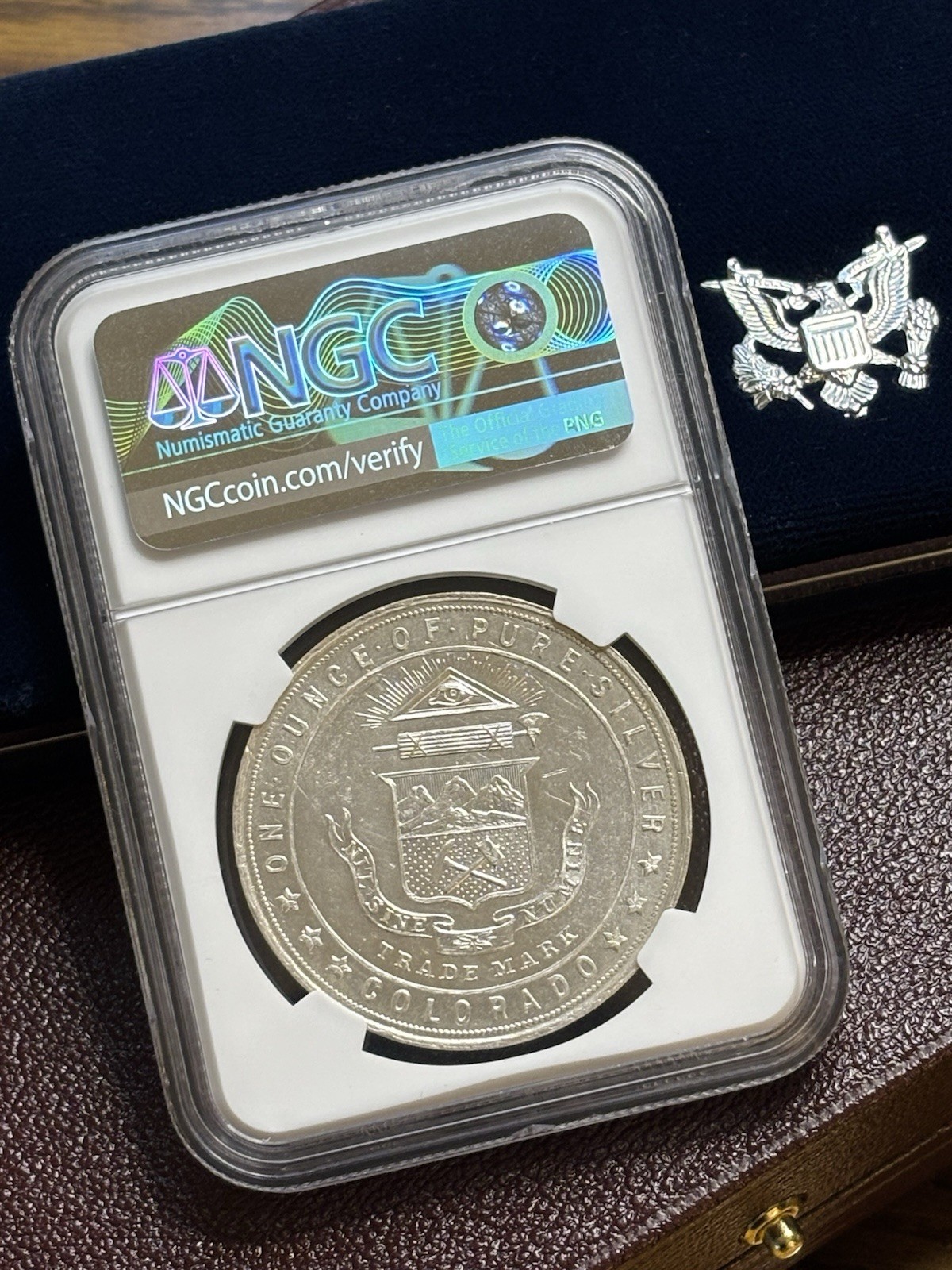 1933 Century of Progress HK-870 Silver So-Called Dollar NGC MS64