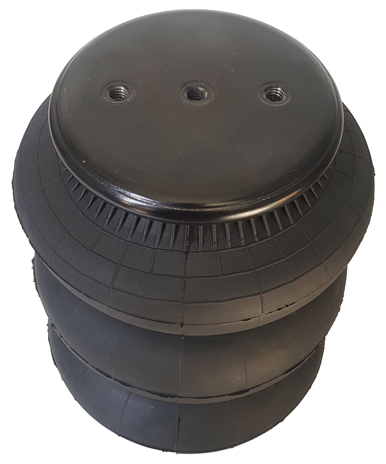 airmaxxx 2 triple bellow 2600 bags 1/2"npt port ride air springs suspension