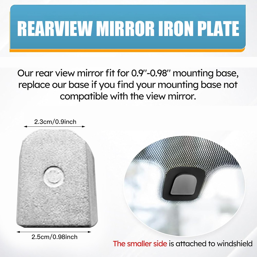 Inside Rear View Mirror Rearview Mirror For Jeep CJ YJ TJ JK Wrangler 1976-2012.