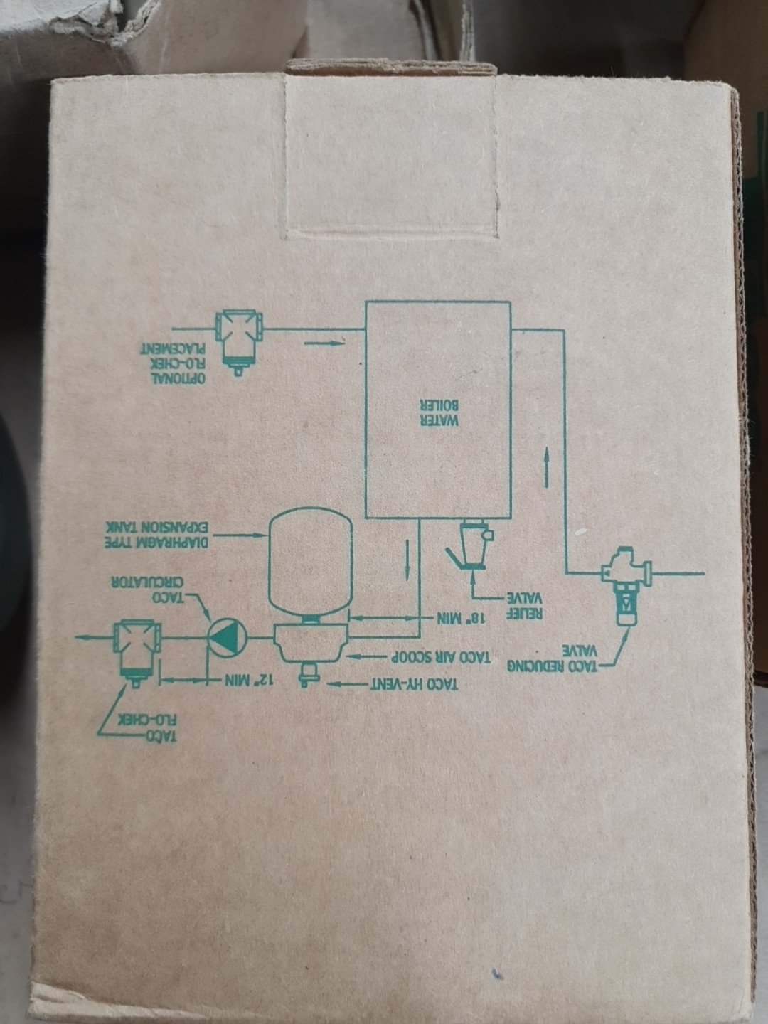 TACO - Cast Iron Air Scoop Class 125 431-6 Size 1" Brand New
