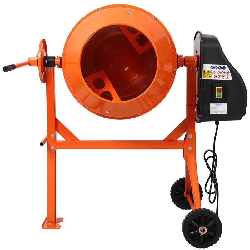 4.2Cu. Ft Electric Cement Mixer Portable Concrete Mixer Machine for Fodder