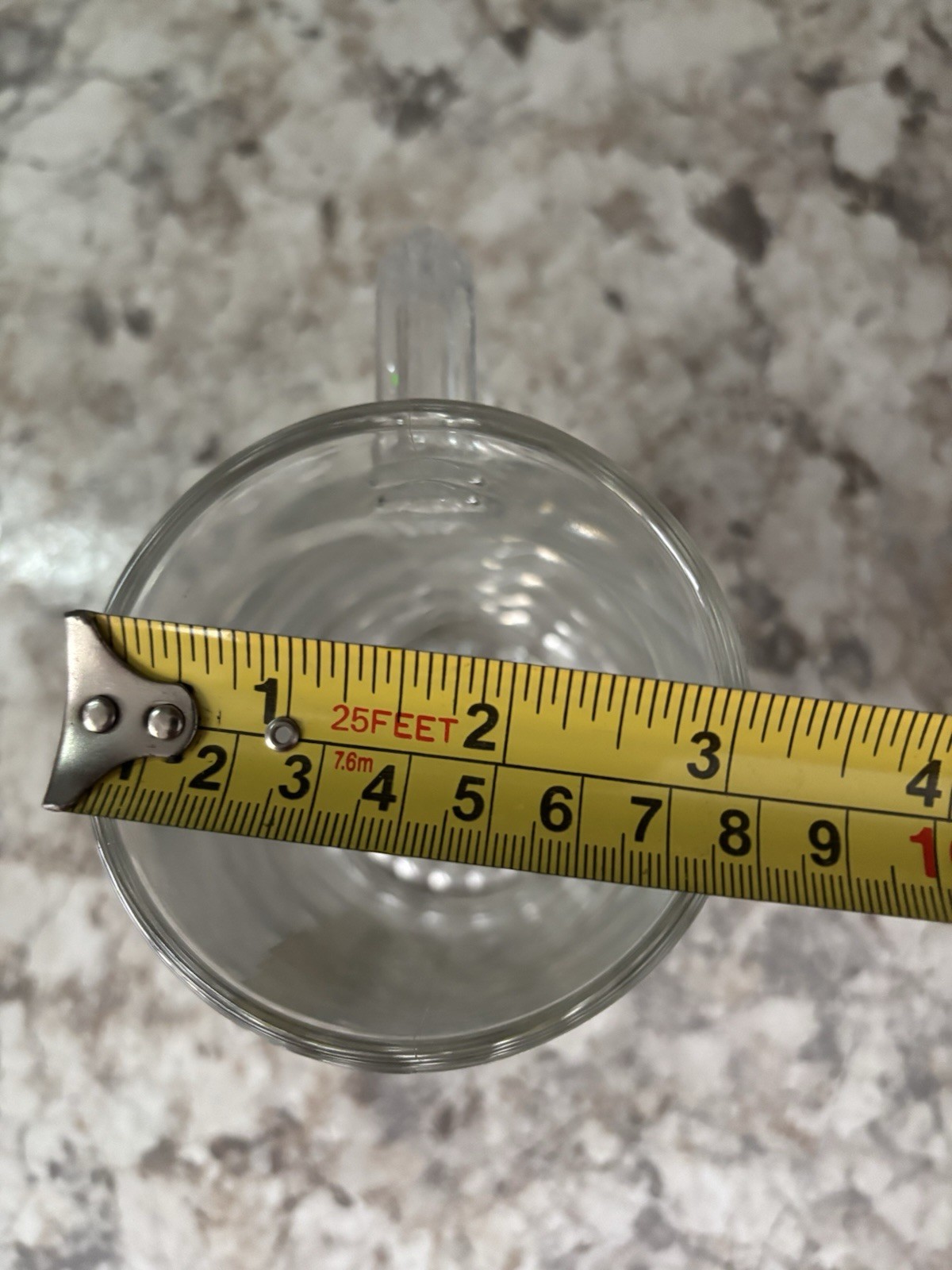 Rare German Beer Mug, Vintage Rothenberg Glass Mug W/Pewter Pronlein Emblem