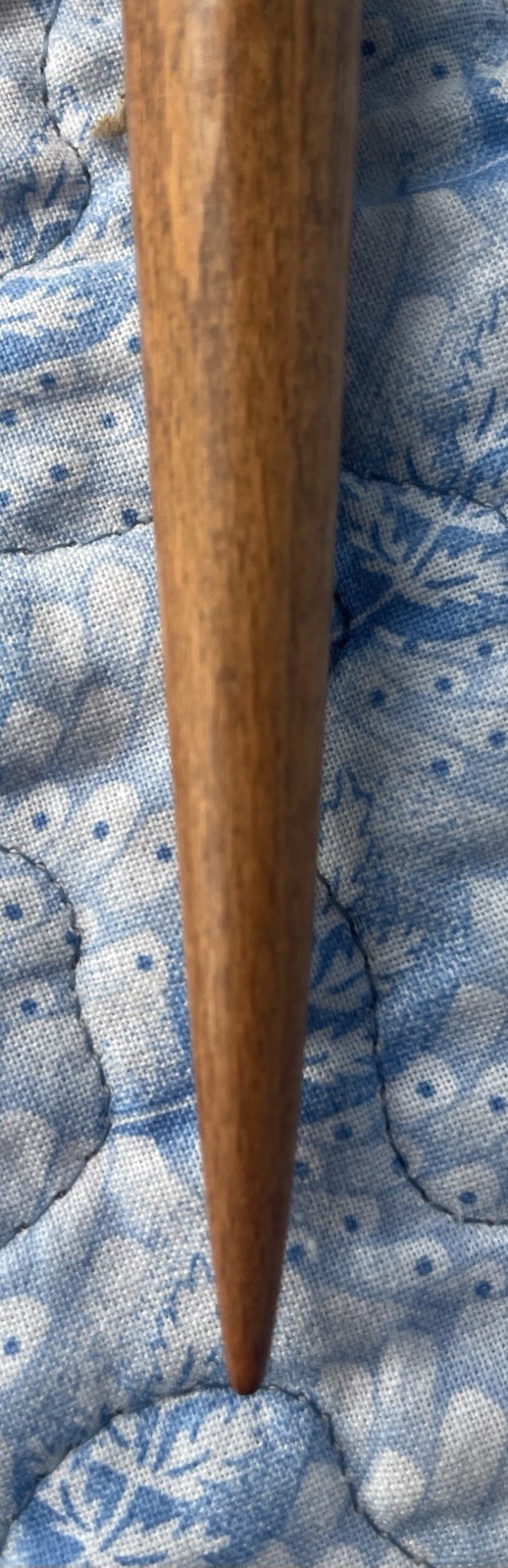 Wooden Sailors’ FID Tool Used For Rigging & Rope Work “Marlin Spike” 10.5” Long