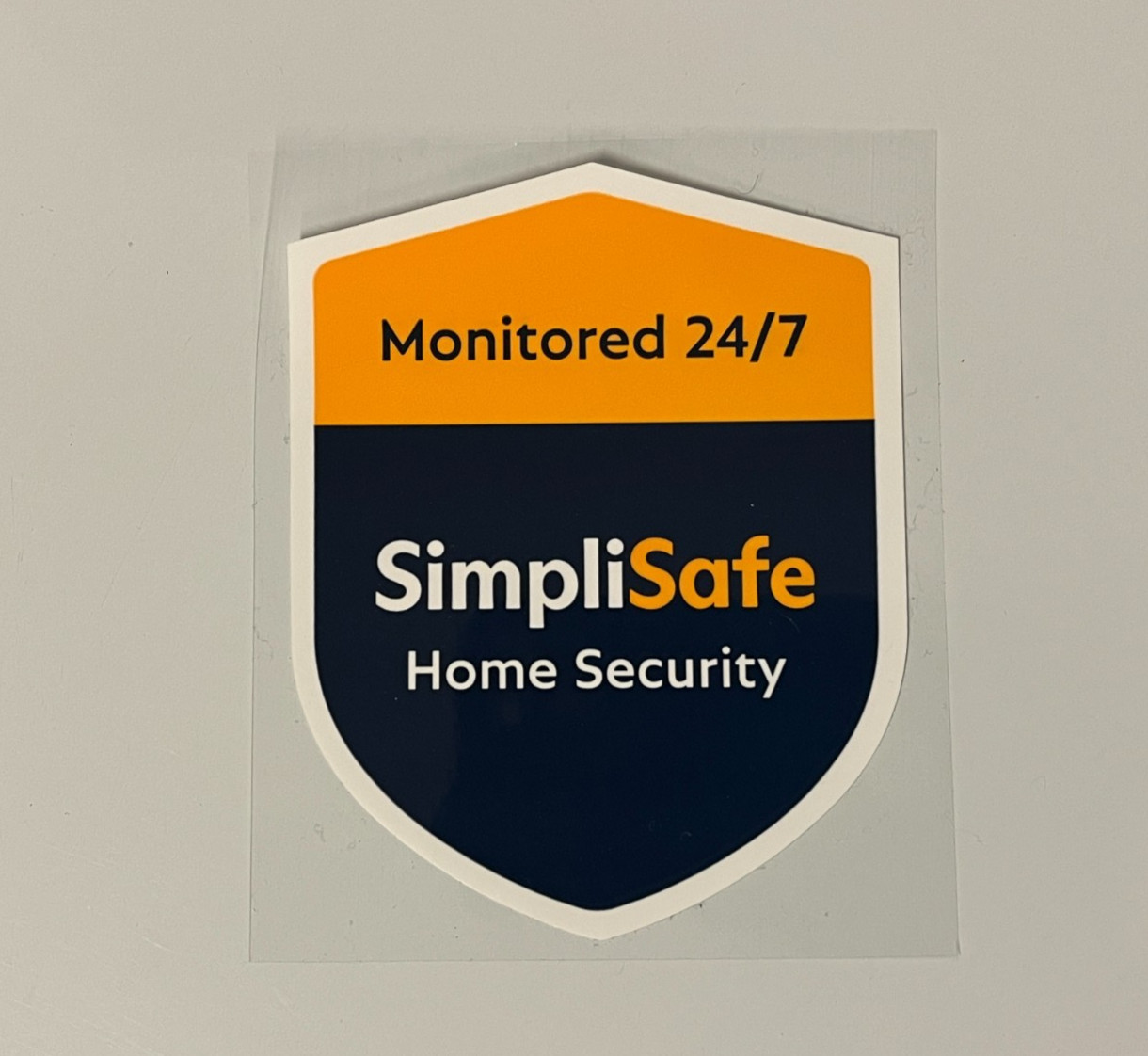 2 PACK SimpliSafe Door/Window Decals SimpliSafe Home Security Alarm Decal