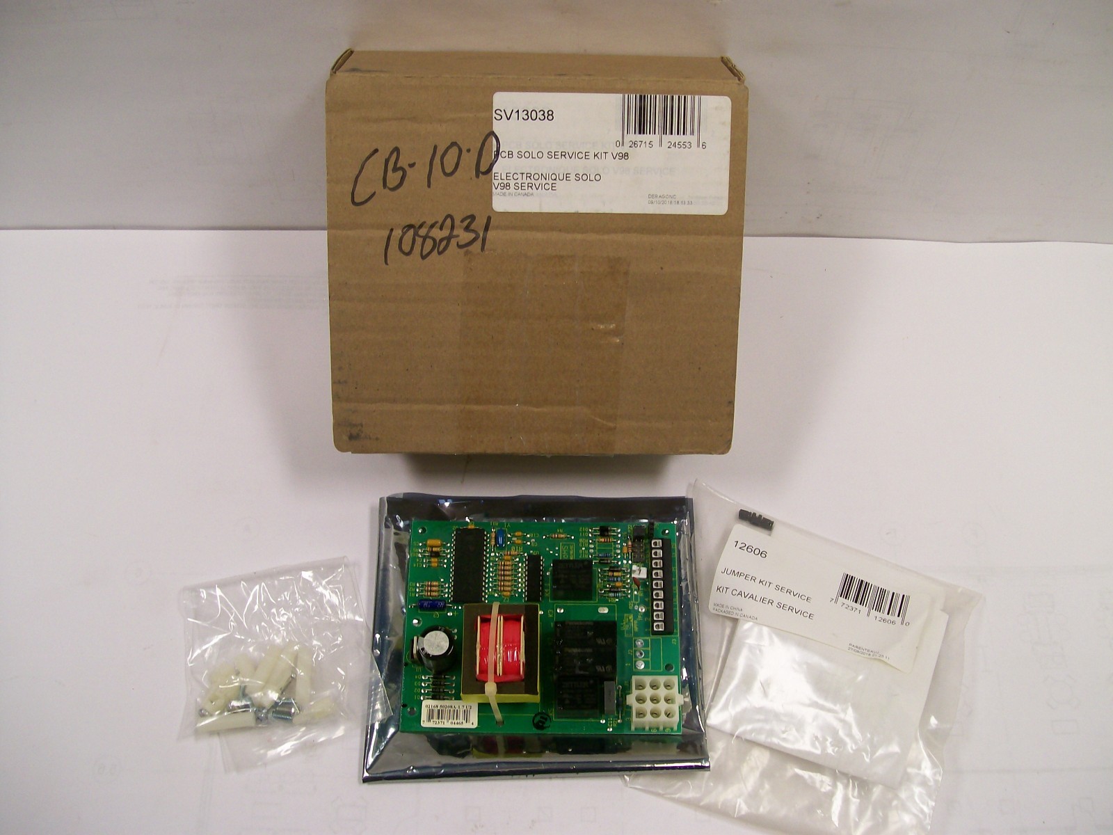 NEW Genuine Broan (Nutone) #SV13038 PCB Solo Service Kit V98 Air Exchanger 2018