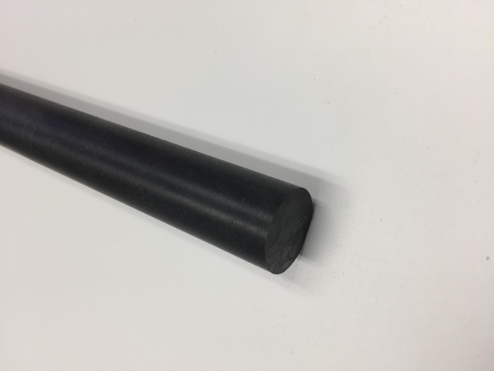 Delrin Acetal Rod Black 3/4" .750 diameter 12" long bushings bearings