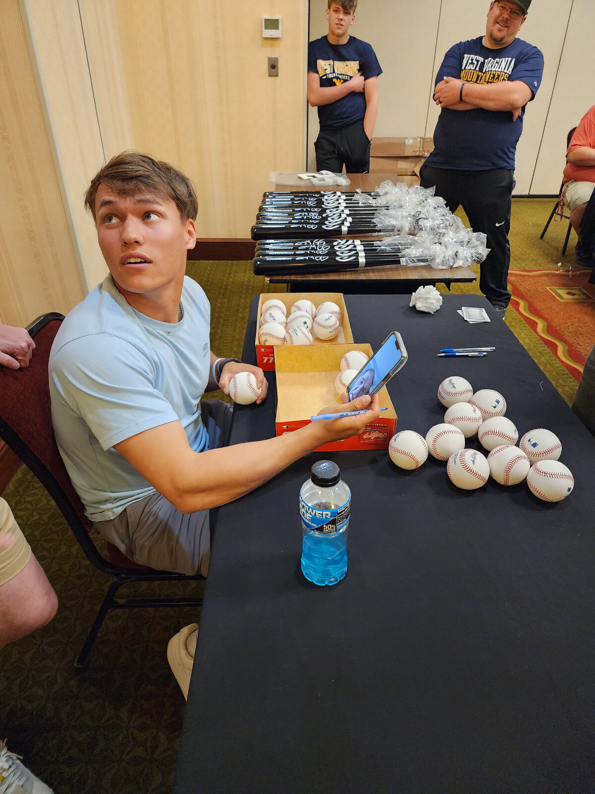 JJ Wetherholt Autographed OMLB Baseball Inscribed 2024 #7 Overall Beckett COA